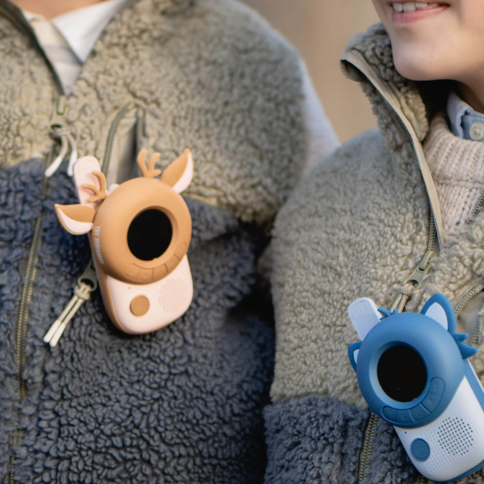 Walkie Talkie Set - Racoon and Deer
