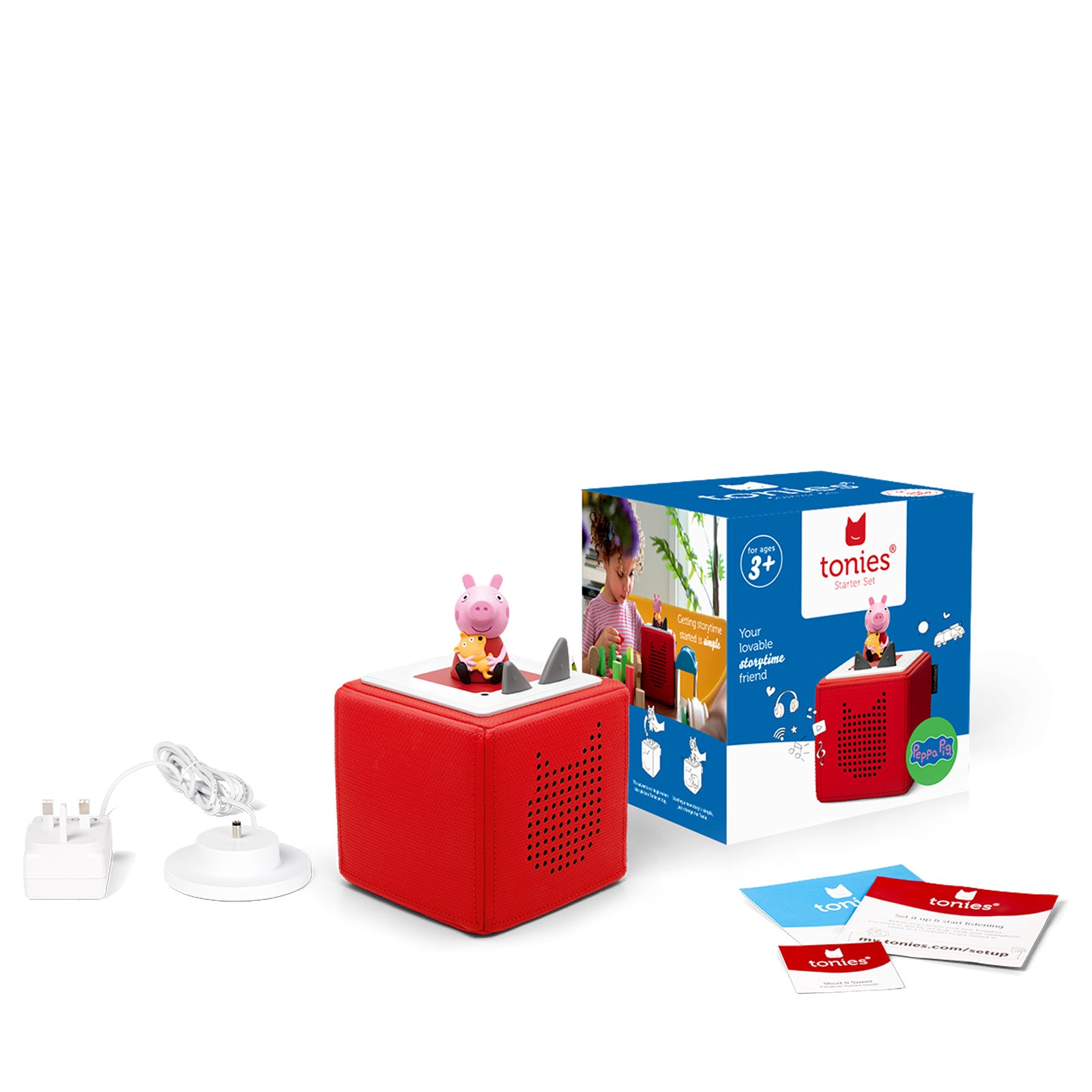 Starterset - Red featuring Peppa Pig Tonie