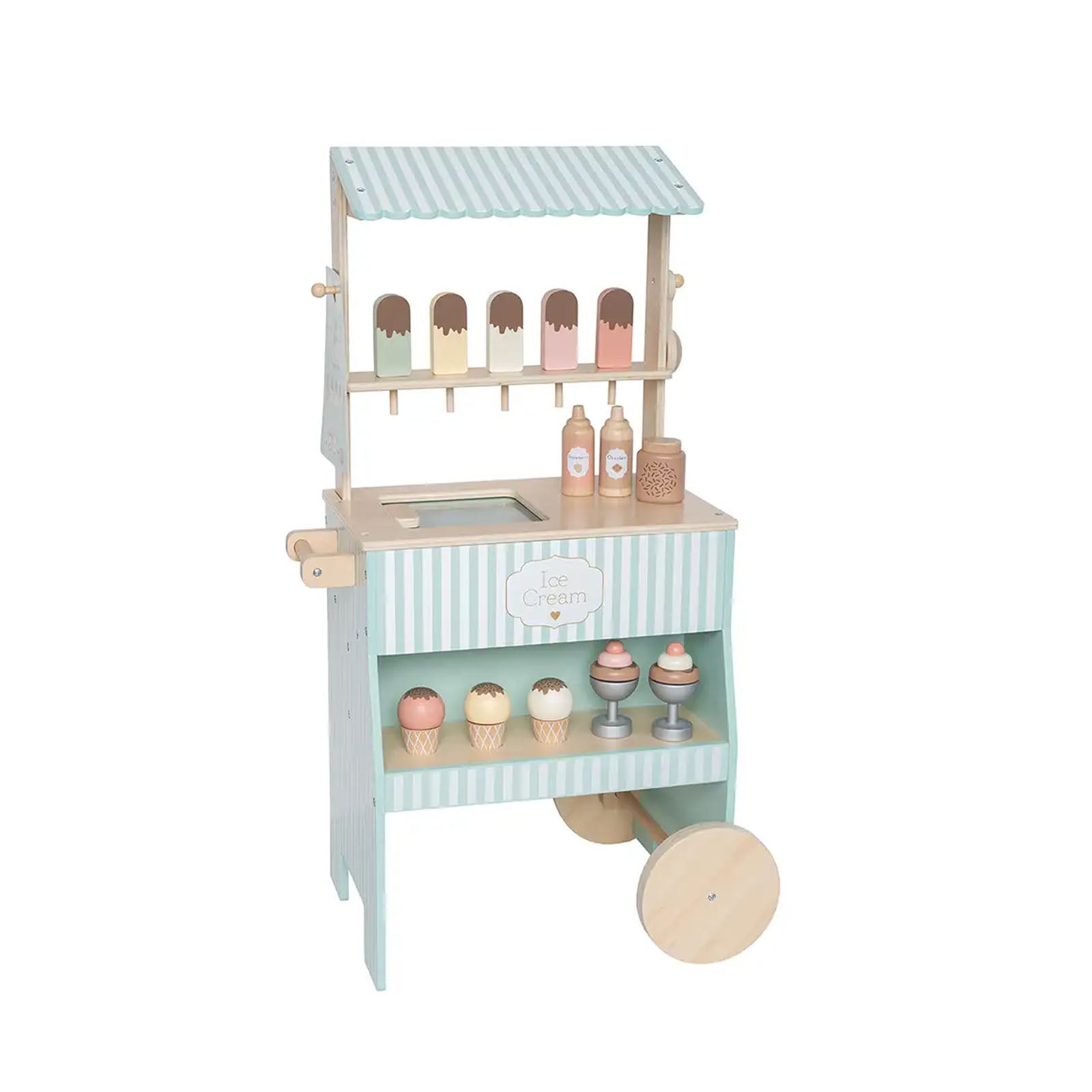 Wooden Ice Cream Shop