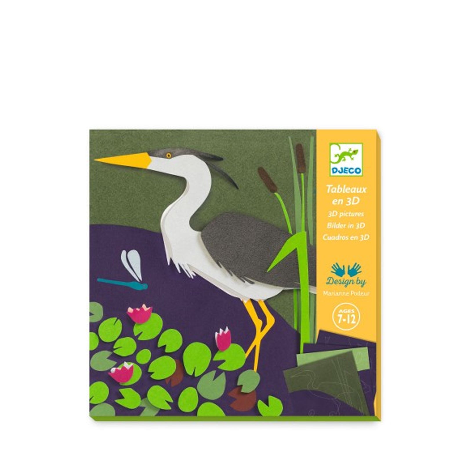 3D Paper Craft Set - By The Water