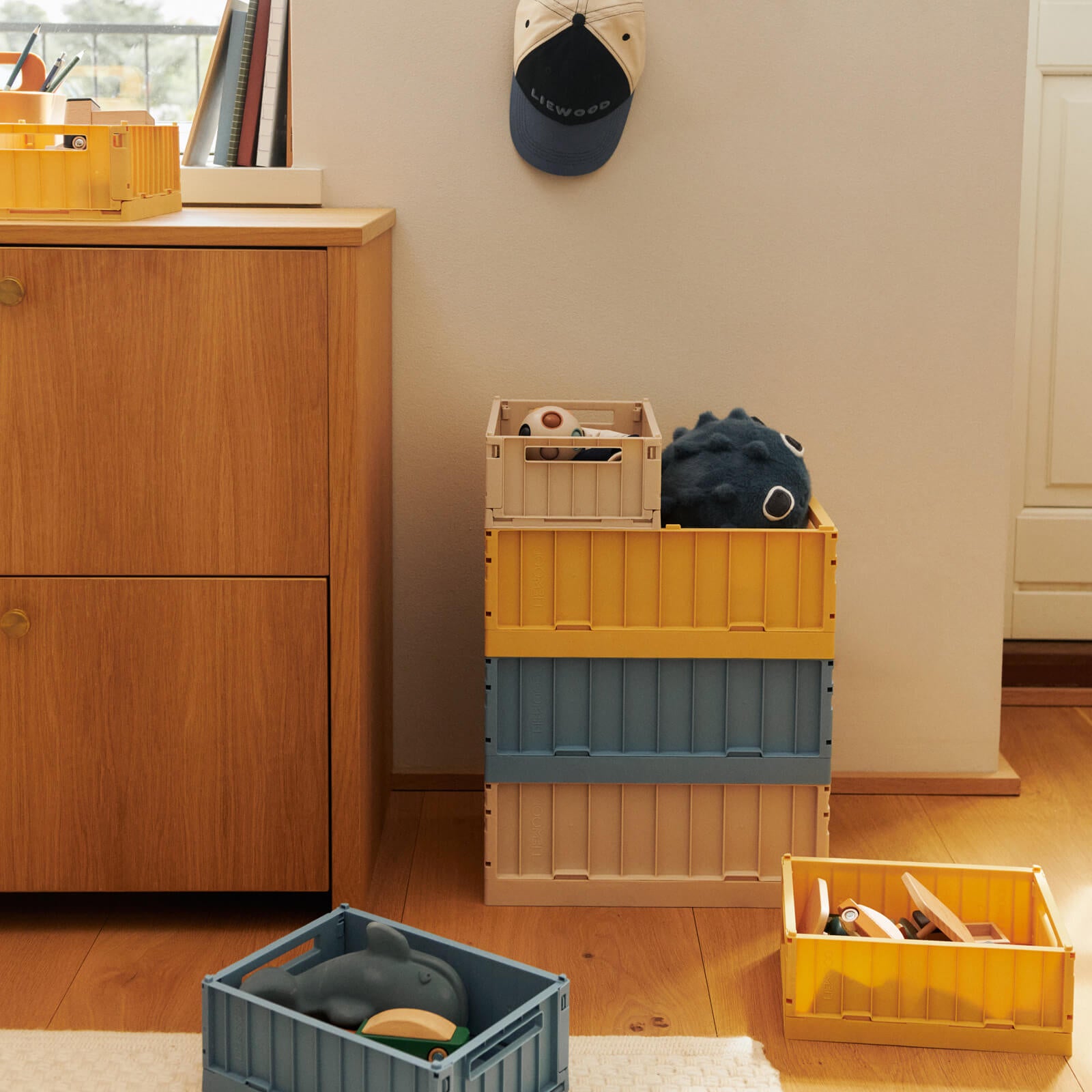 Weston Storage Box Medium 2 Pack - Apple Blossom