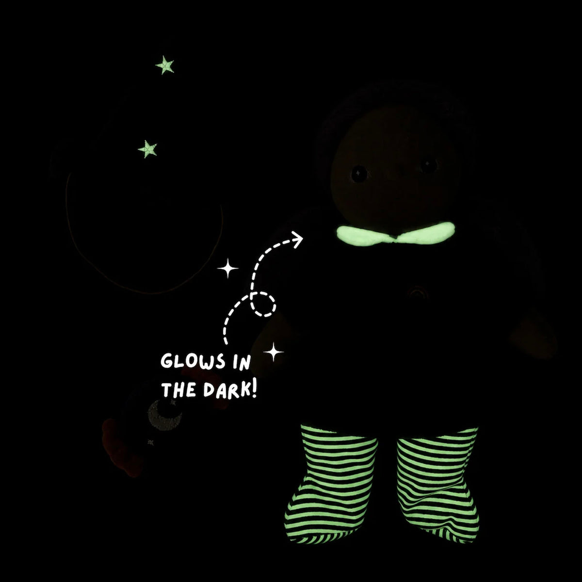 Dinky Dinkum Doll - Willa Witch Black