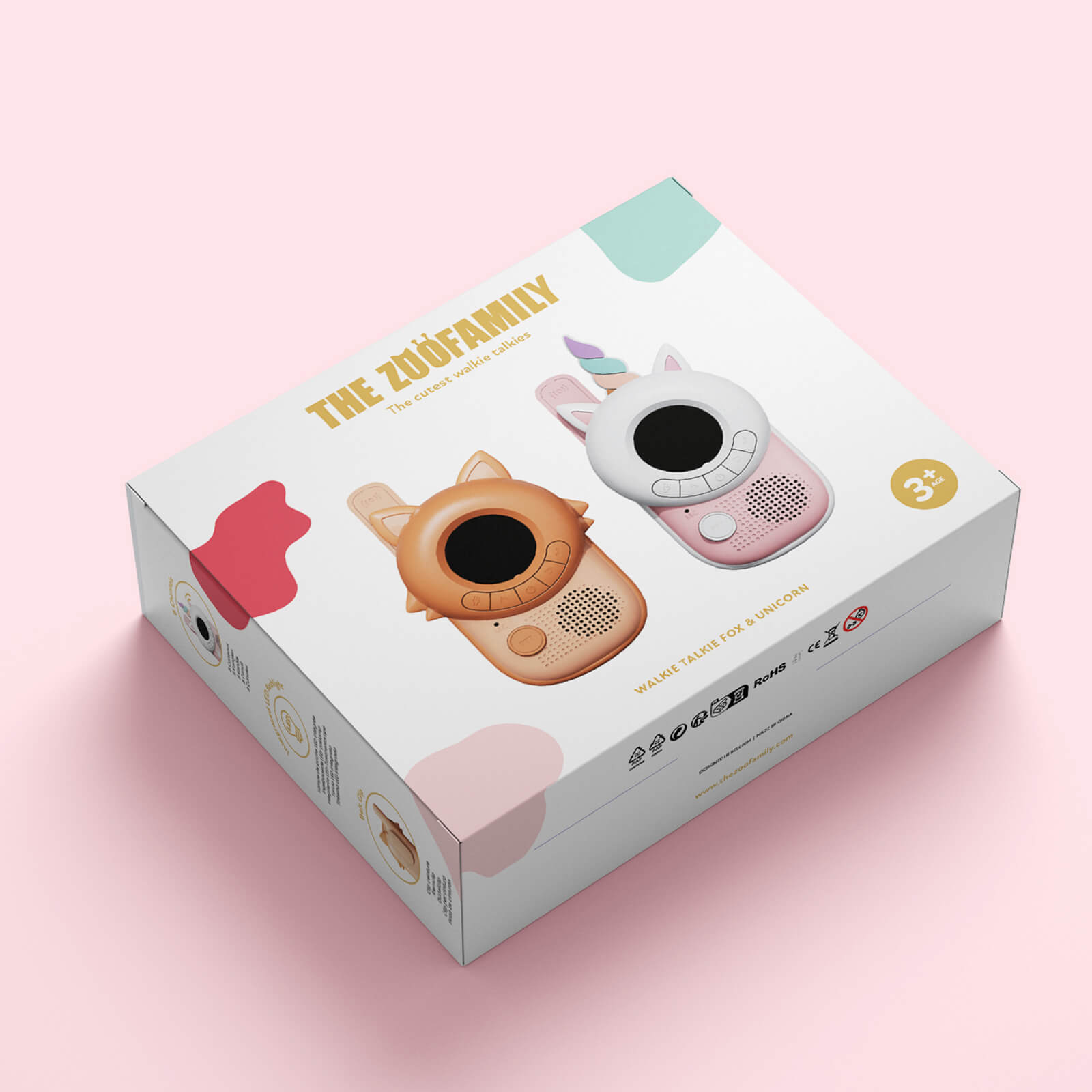Walkie Talkie Set - Fox and Unicorn
