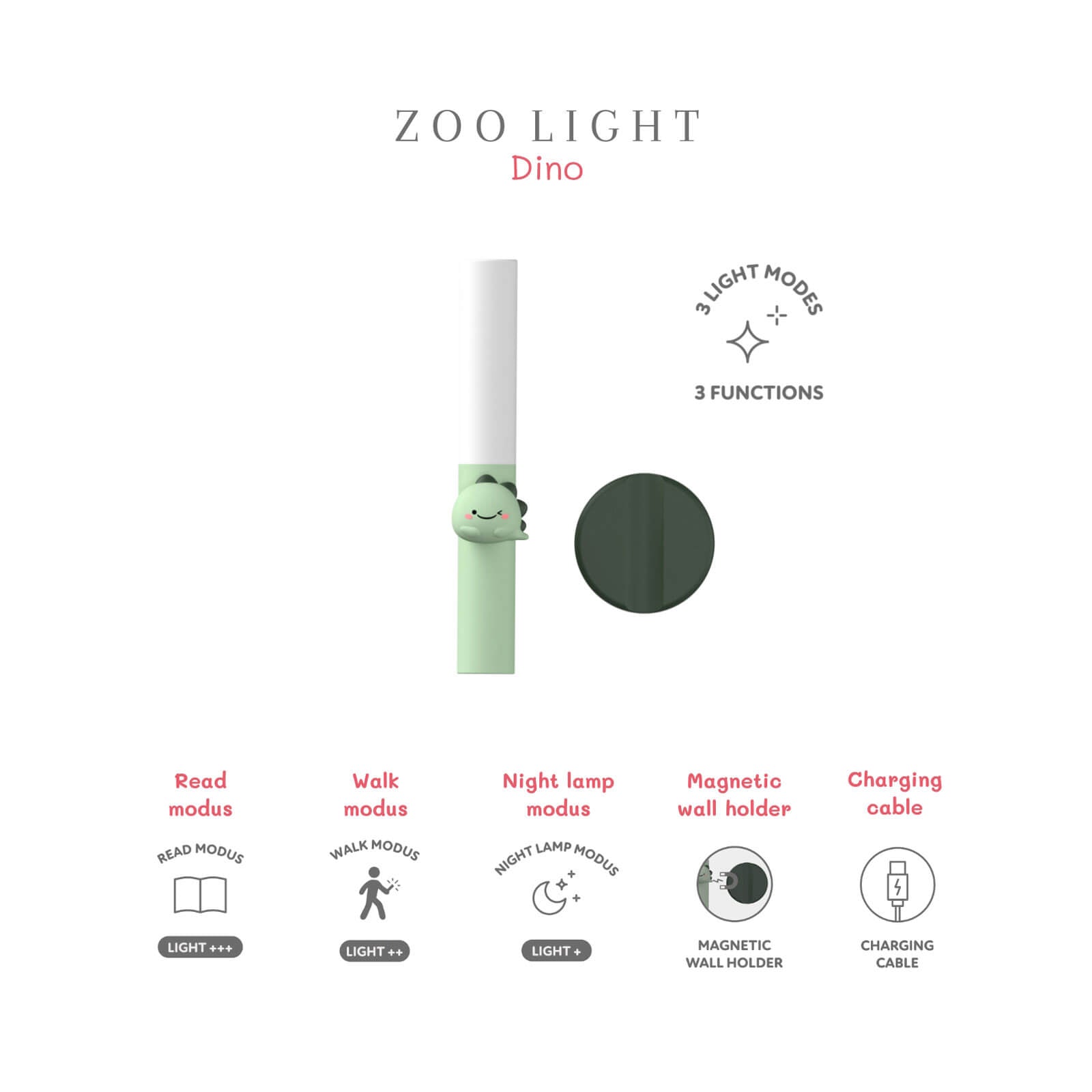 Portable Light - Dino