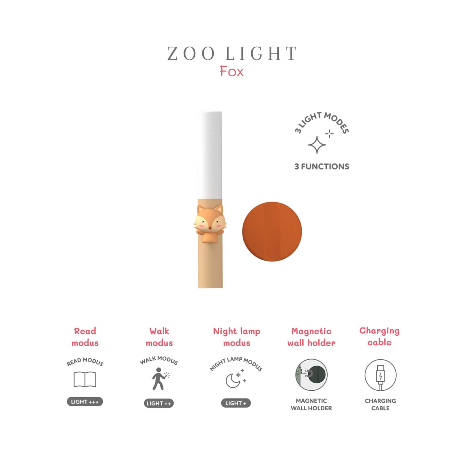 Portable Light - Fox