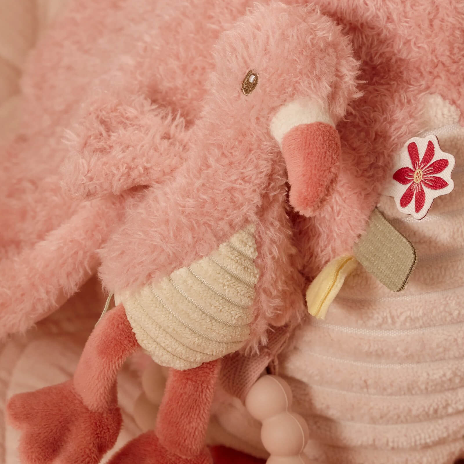 Activity Cuddle Toy 45cm - Flamingo
