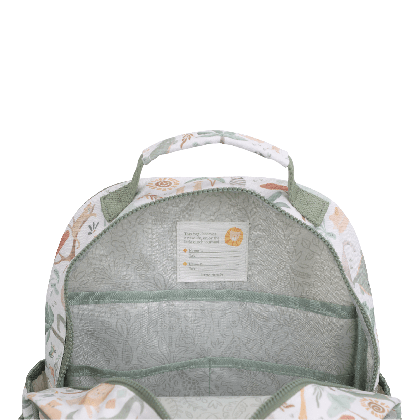 Large Backpack - Safari Friends