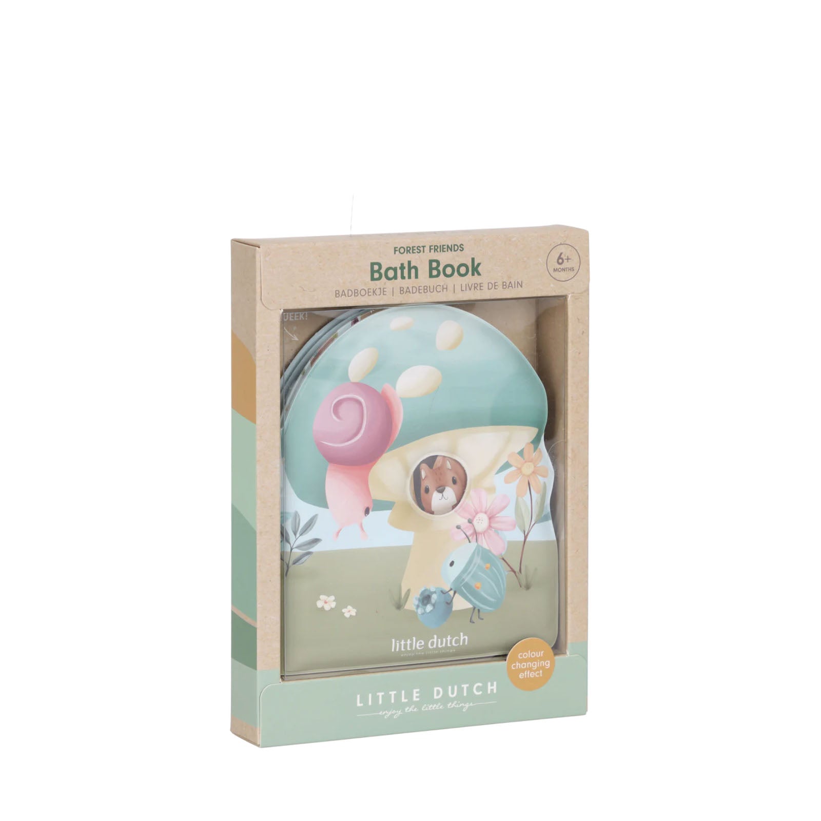 Colour Change Bath Book - Forest Friends