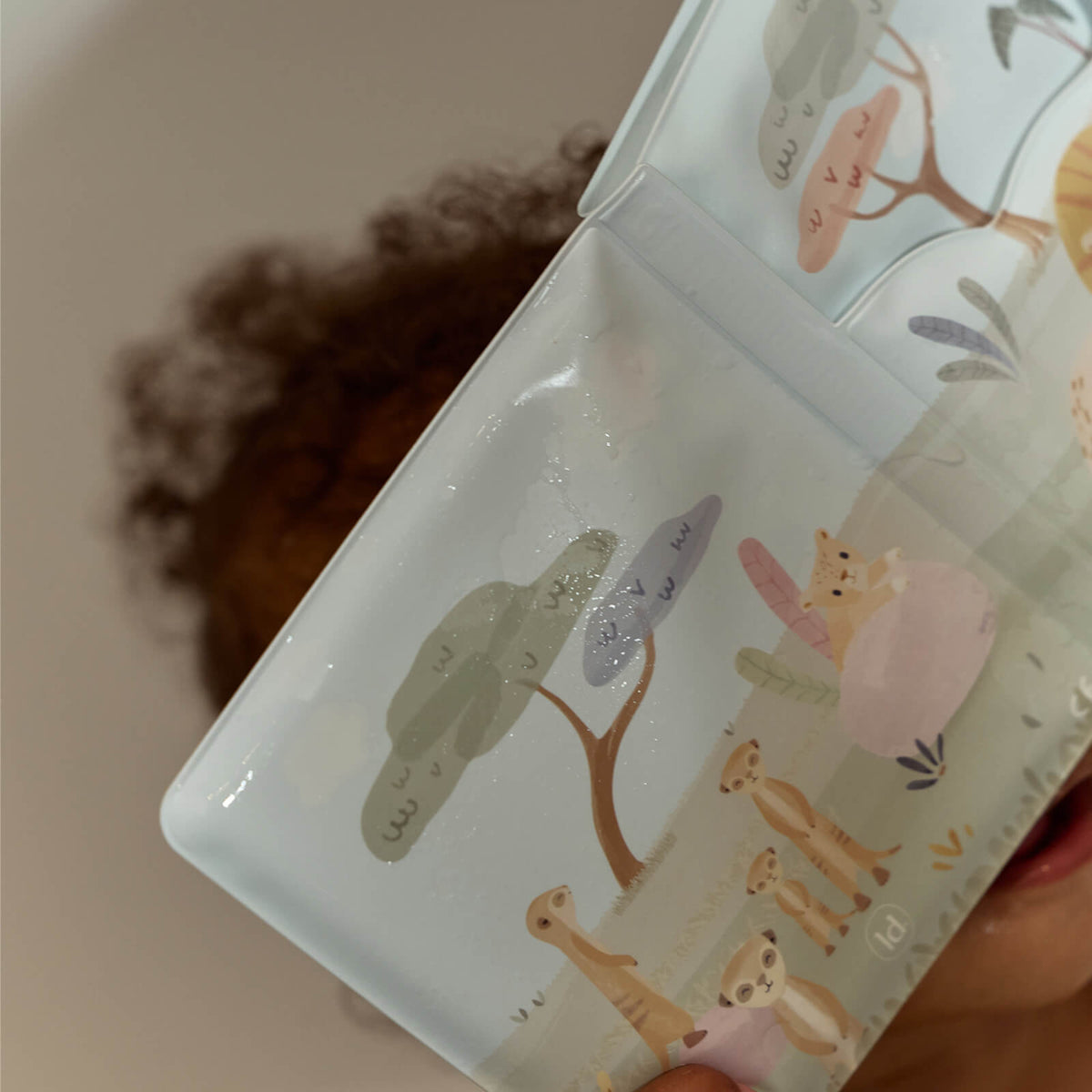Bath Book - Safari Friends