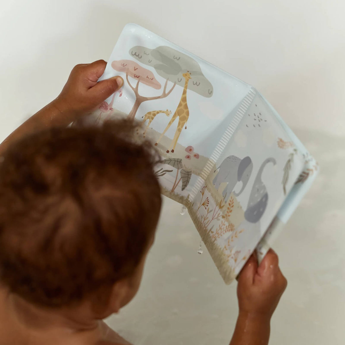 Bath Book - Safari Friends