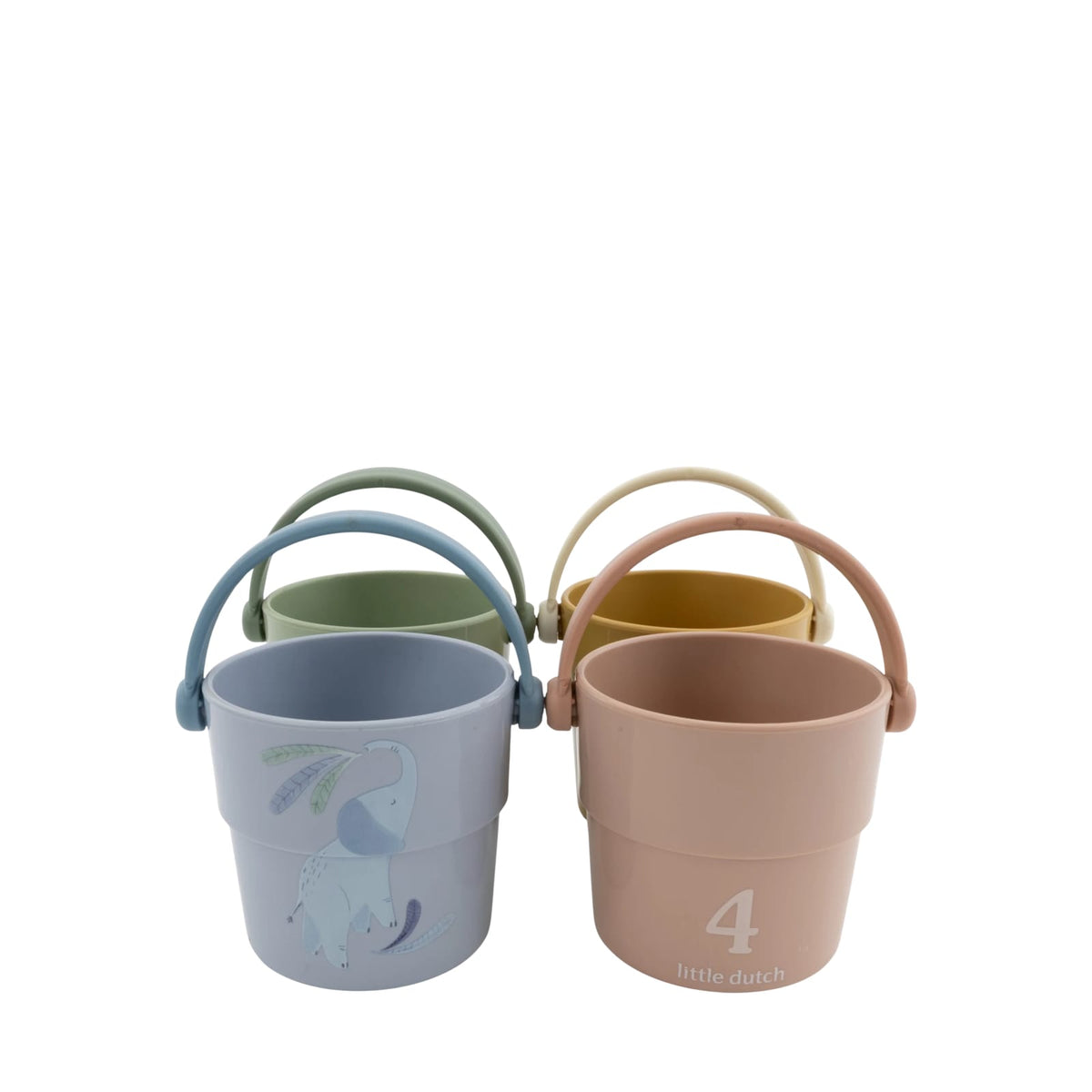 Bath Cups - Safari Friends