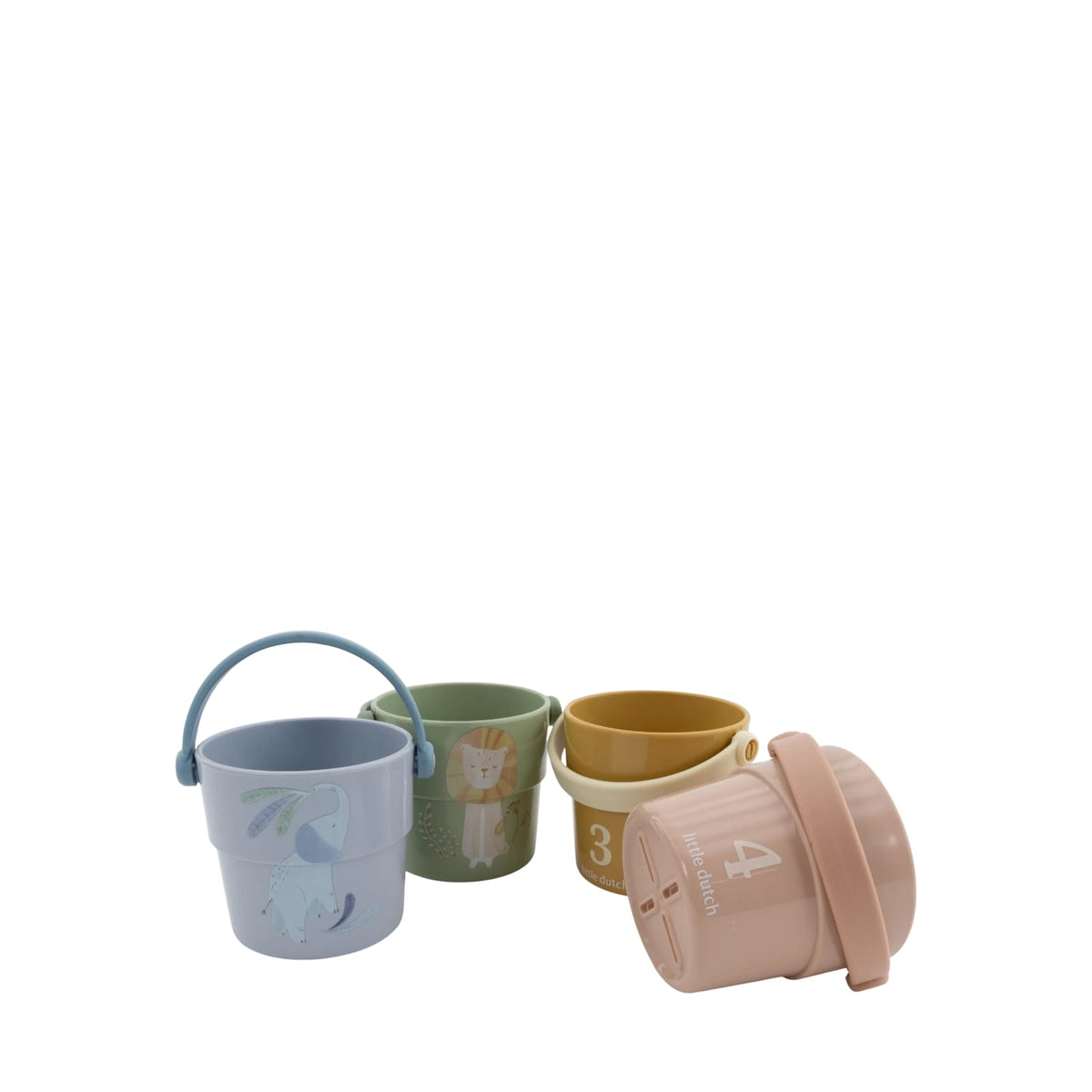 Bath Cups - Safari Friends