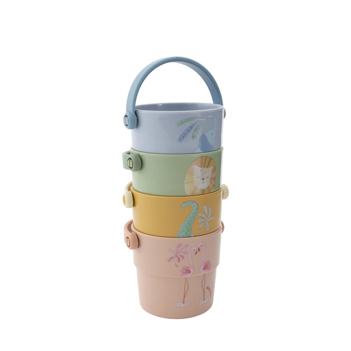 Bath Cups - Safari Friends