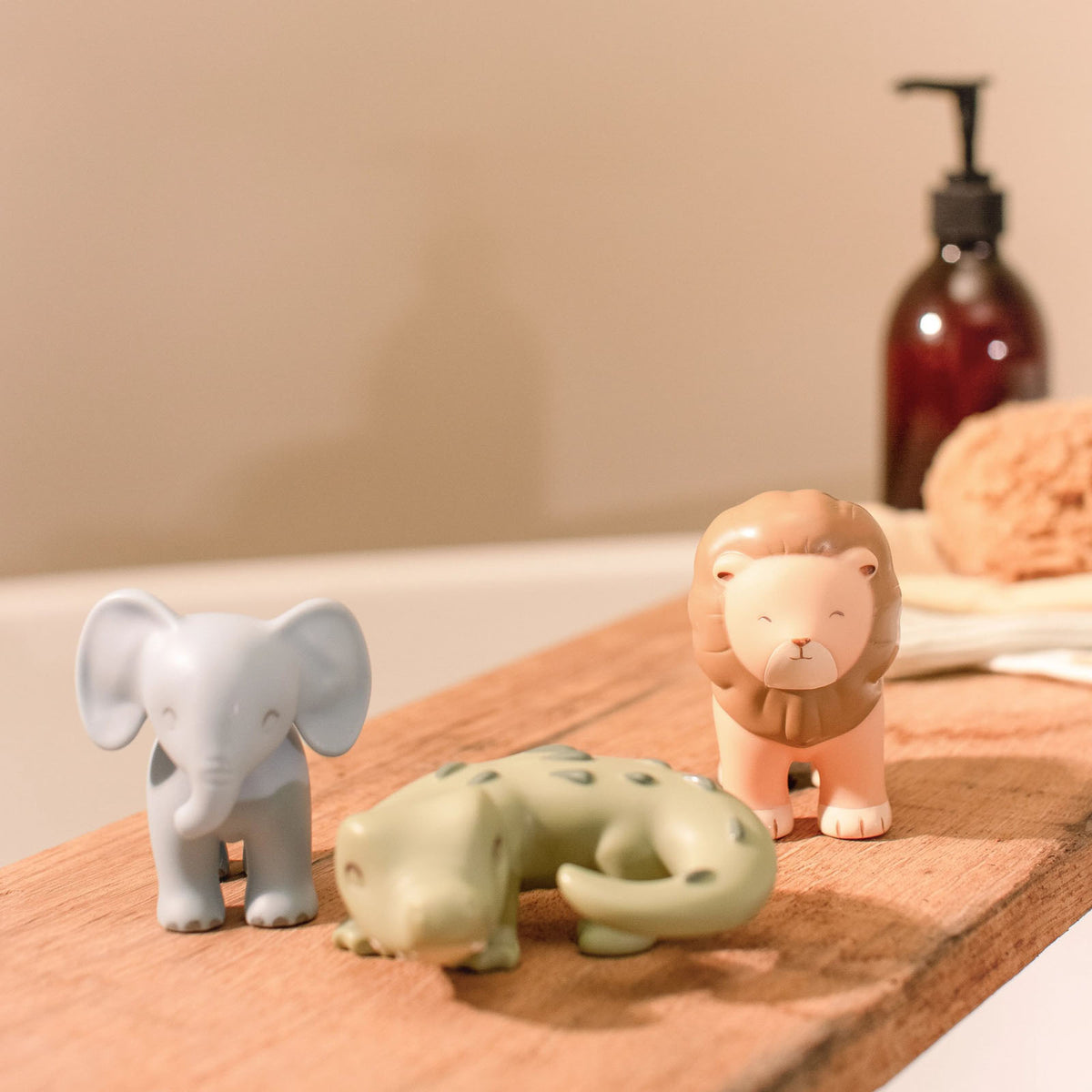 Bath Figures - Safari Friends