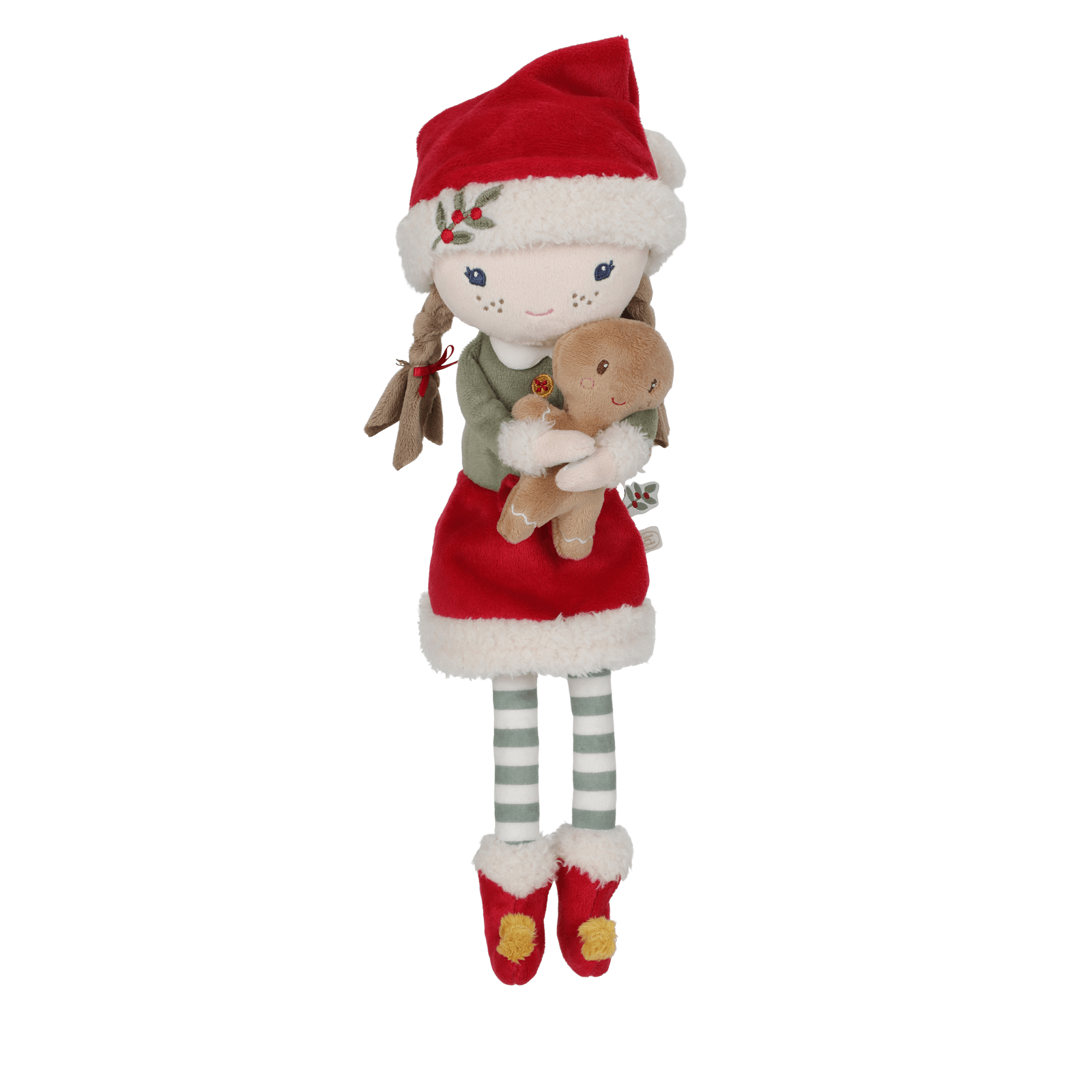 Soft Cuddle Doll Christmas Rosa 35 cm