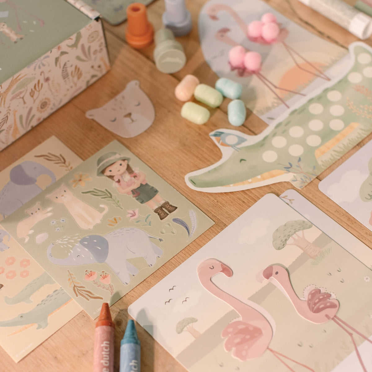 Creativity Box - Safari Friends