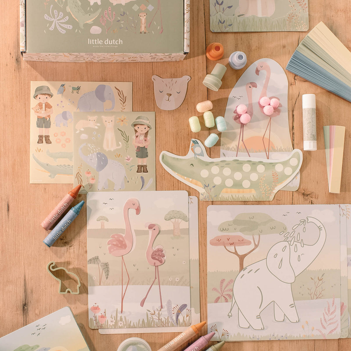 Creativity Box - Safari Friends