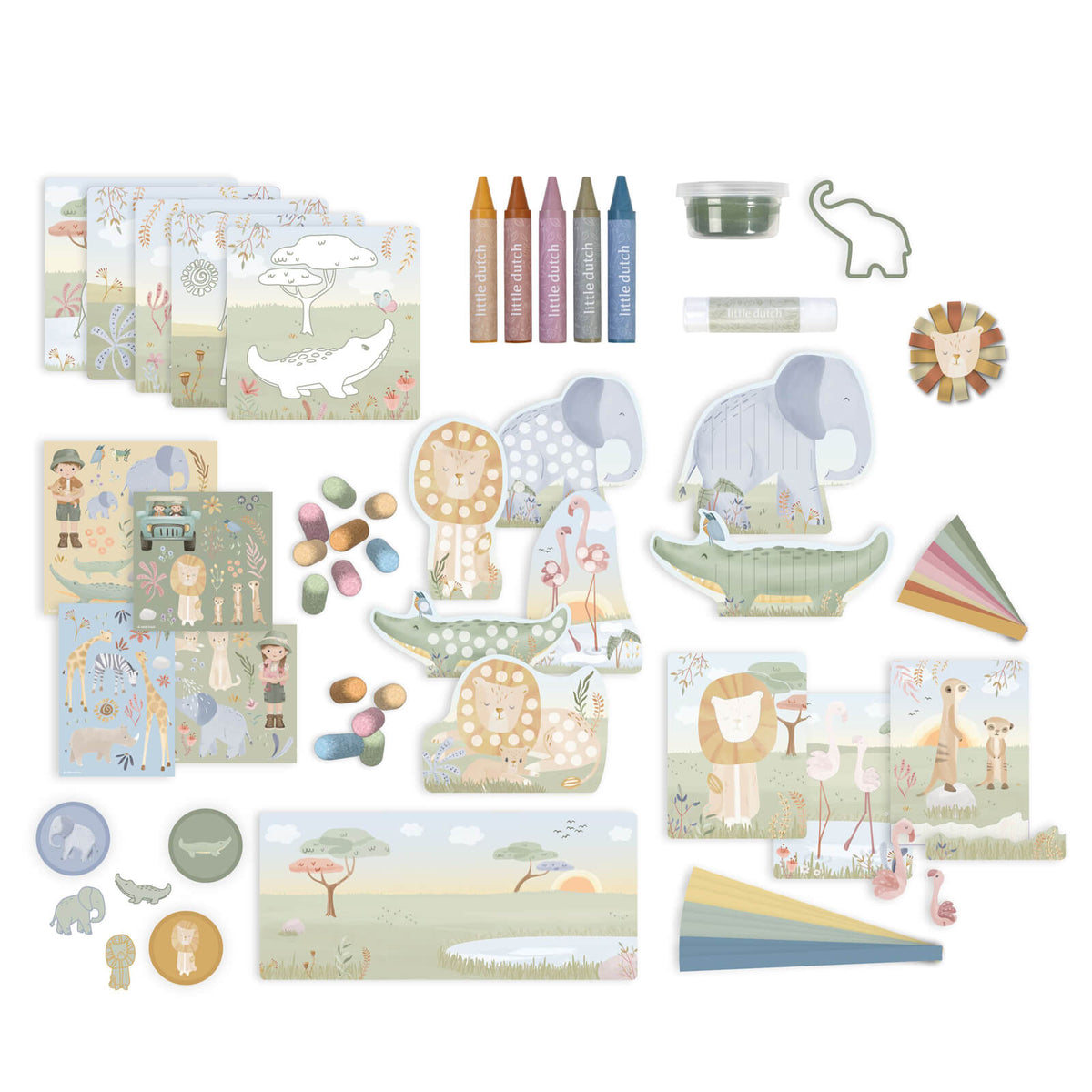 Creativity Box - Safari Friends