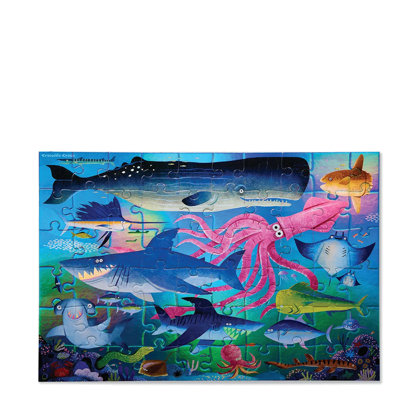 Shimmering Shark - 60 Piece Puzzle