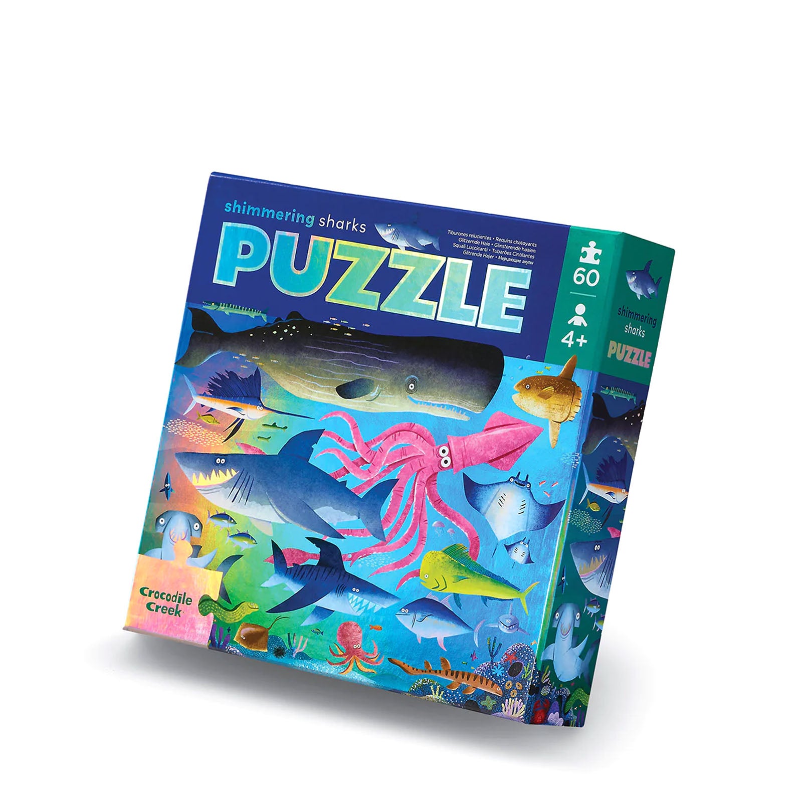 Shimmering Shark - 60 Piece Puzzle