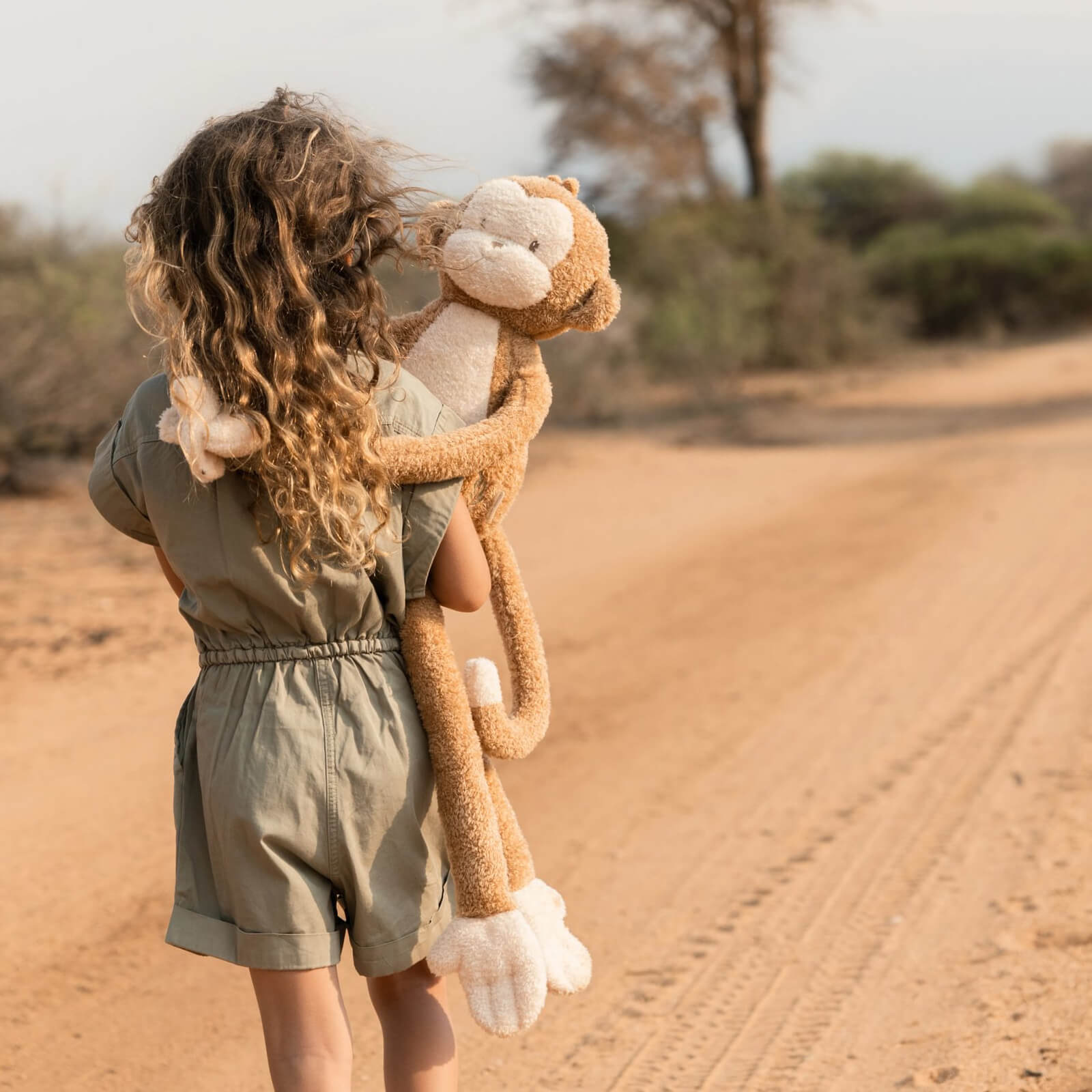 Soft Cuddle Toy 80cm - Monkey