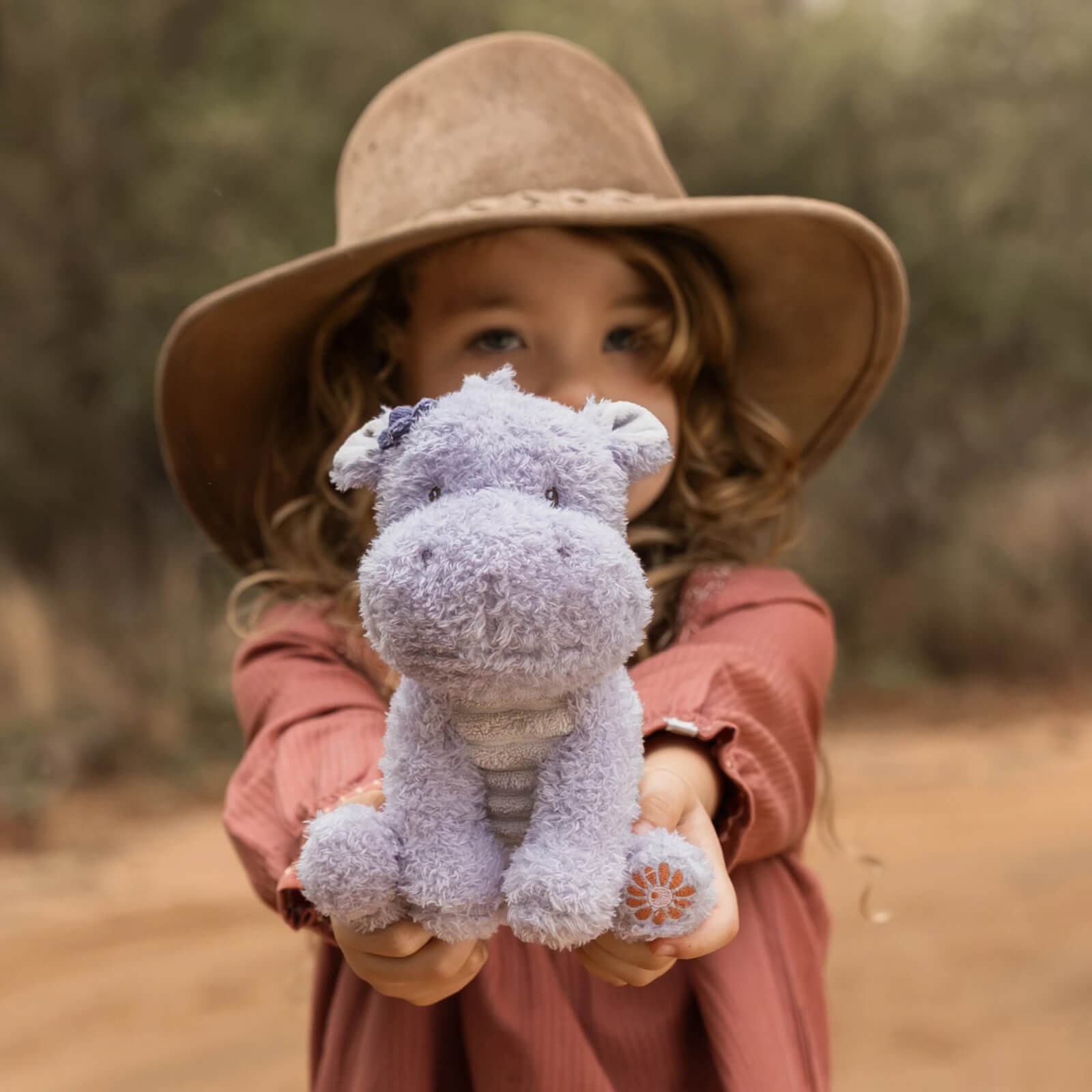 Soft Cuddle Toy 18cm - Hippo
