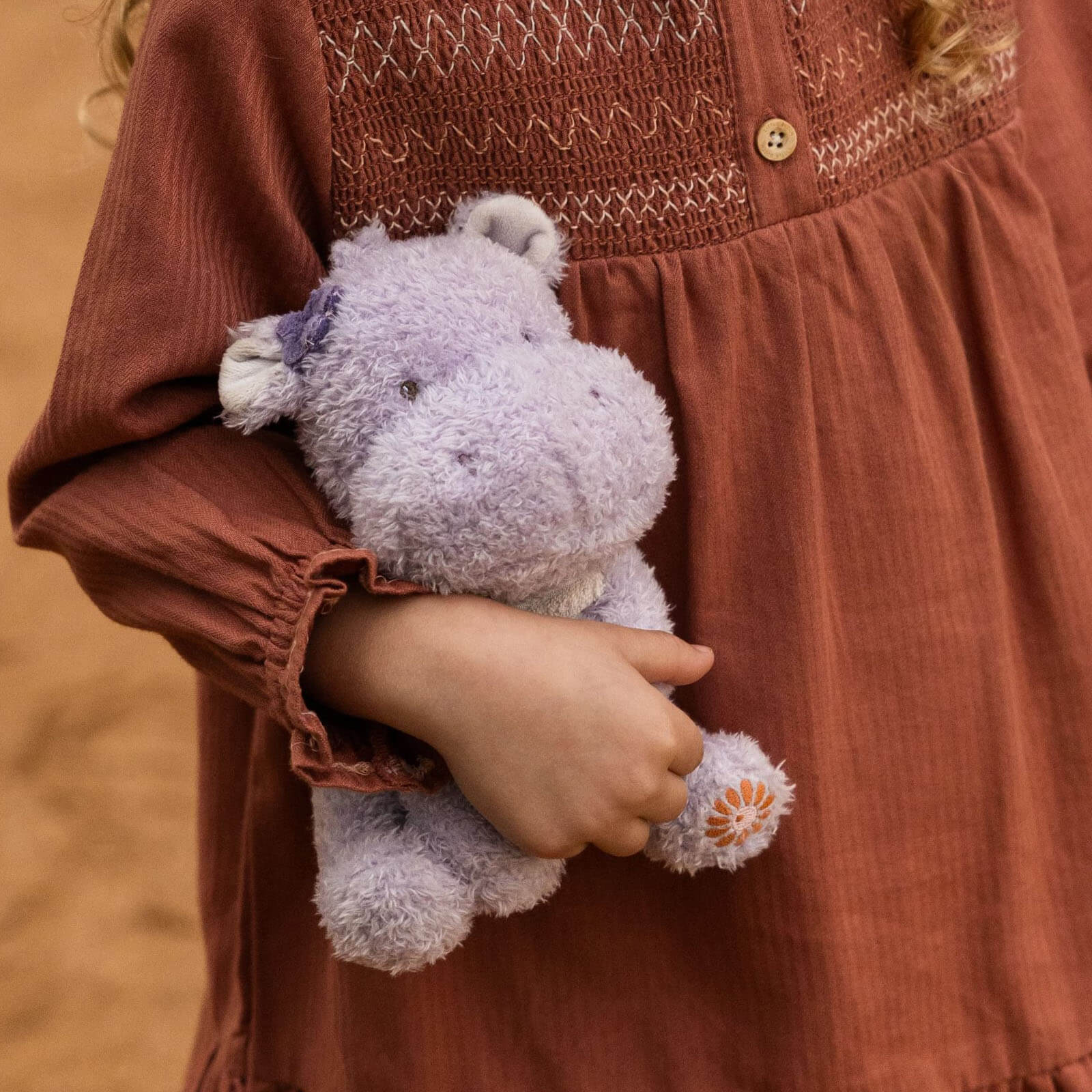 Soft Cuddle Toy 18cm - Hippo