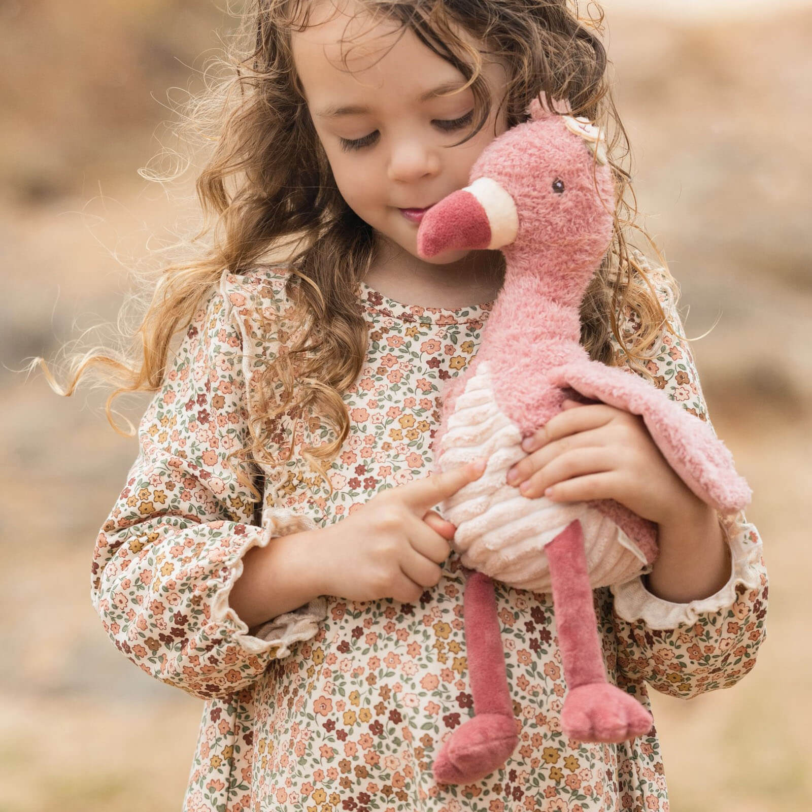 Soft Cuddle Toy 38cm - Flamingo