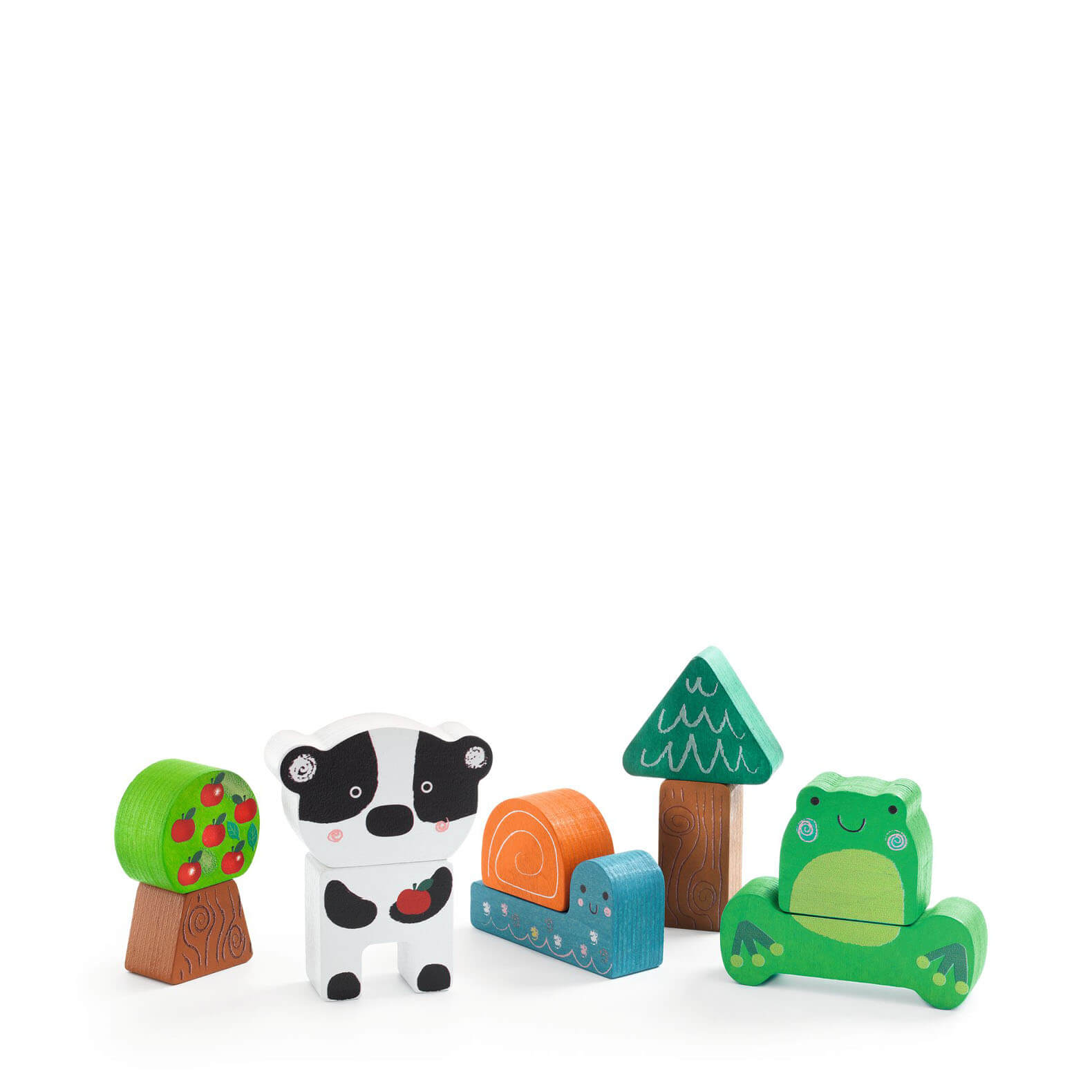 Wooden Puzzle Board - Forest Animals