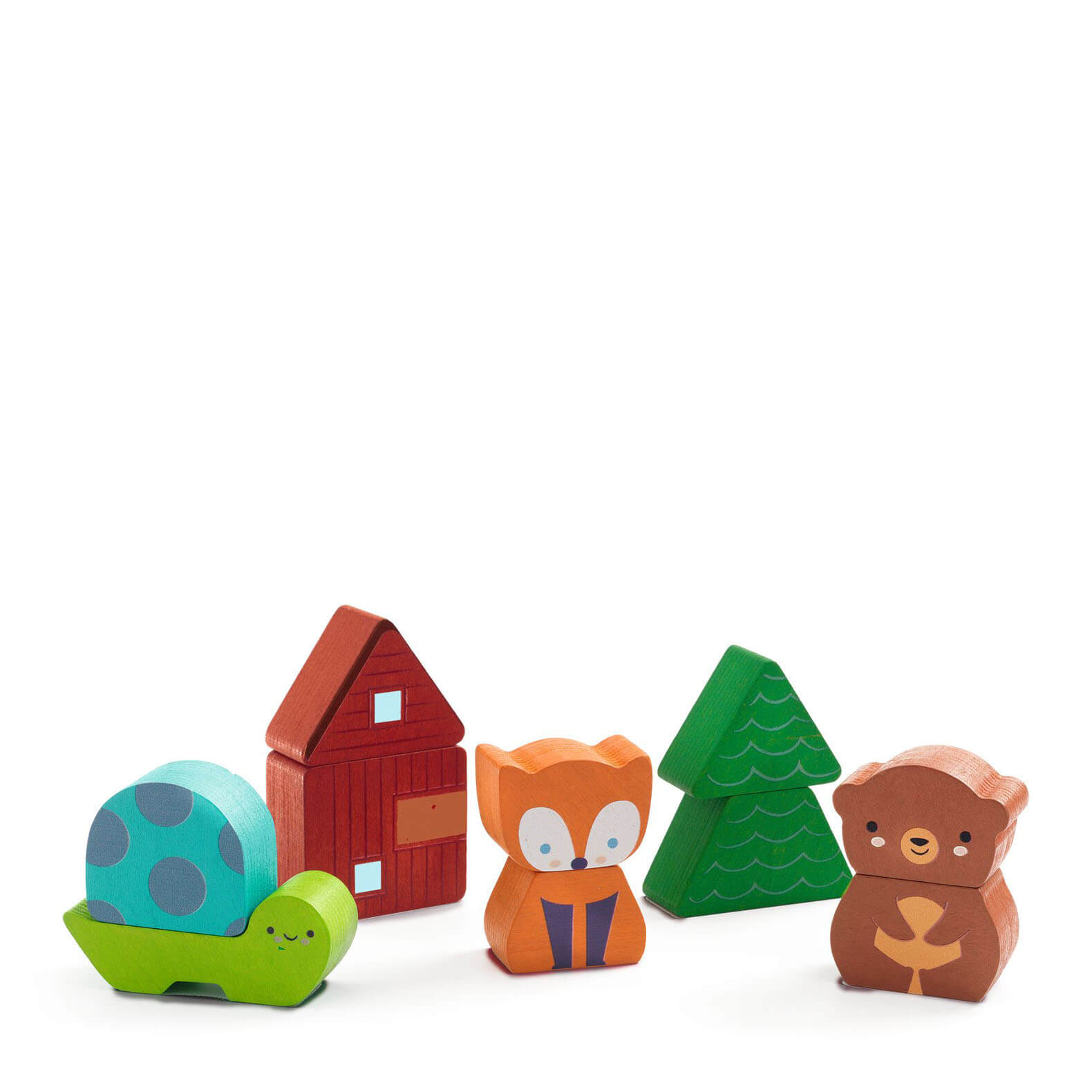 Wooden Puzzle Board - Forest Creatures