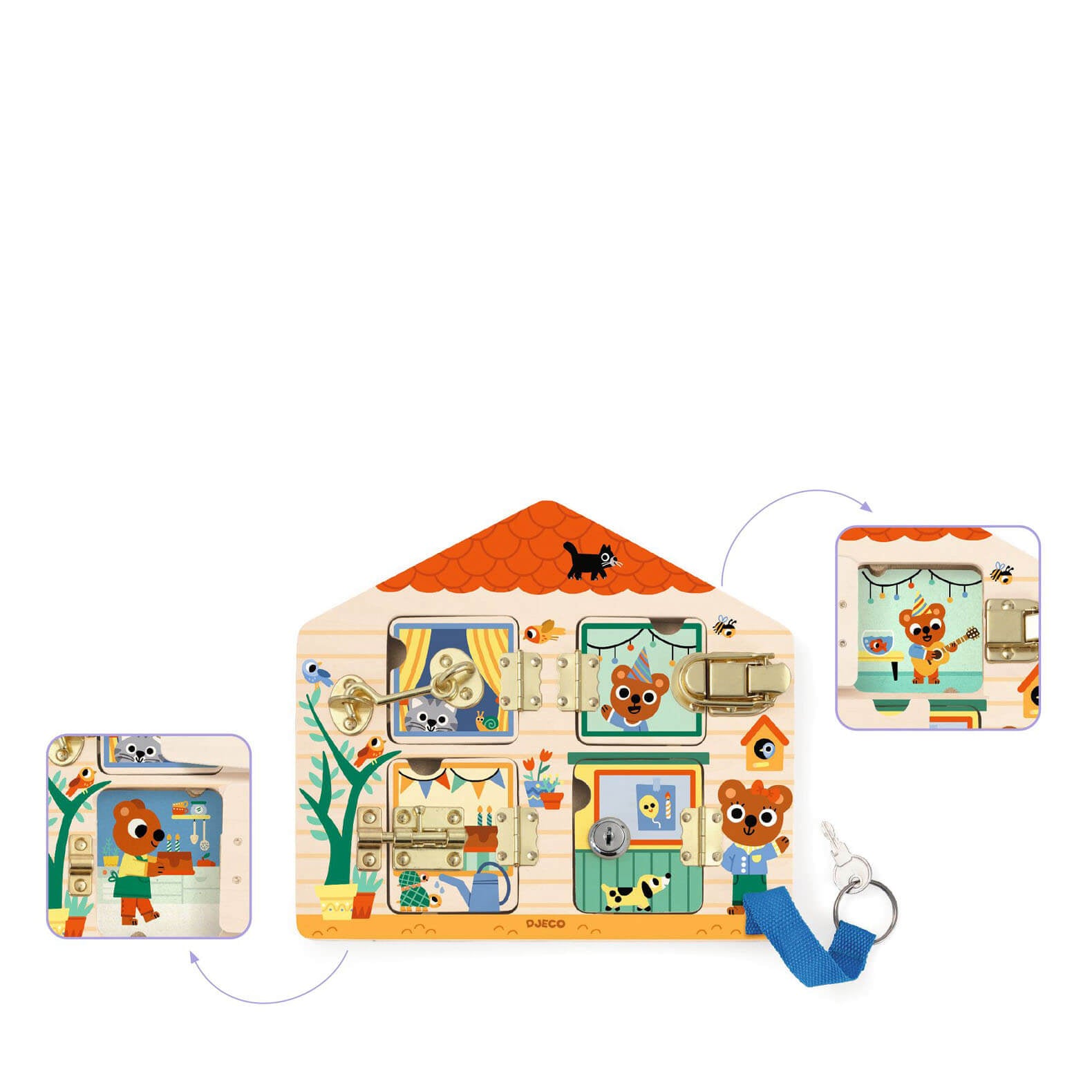 Key and Lock House Board