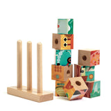 Wooden Puzzle Stacker - Sea