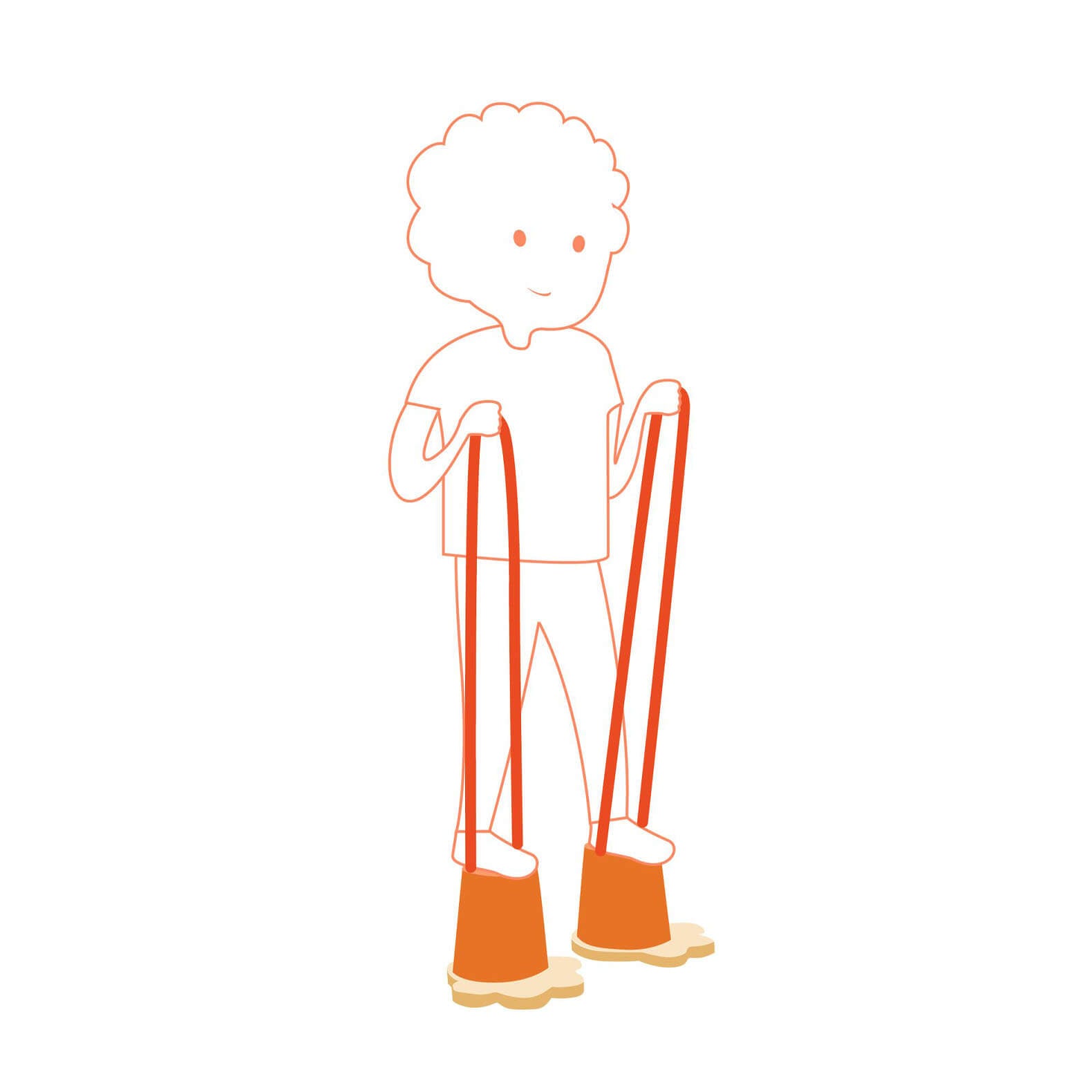 Wooden Pattoons Stilts