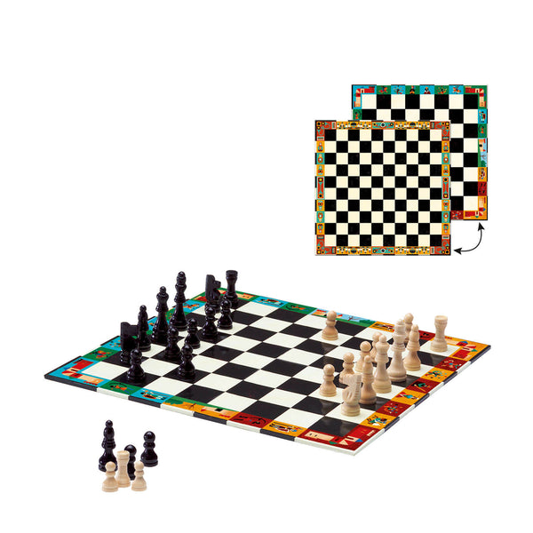 Chess and Checkers Suitcase