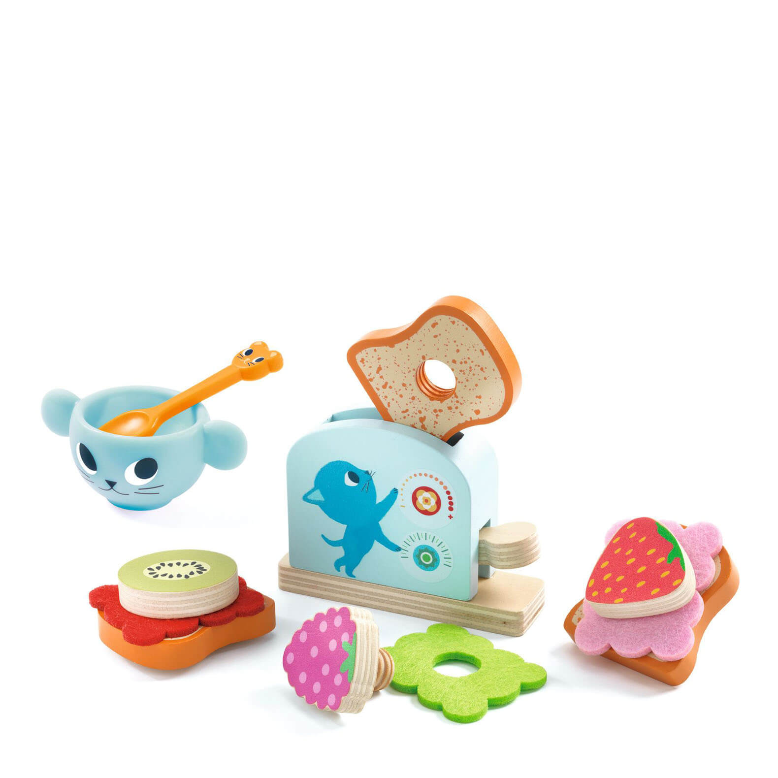 Kitten Breakfast Set