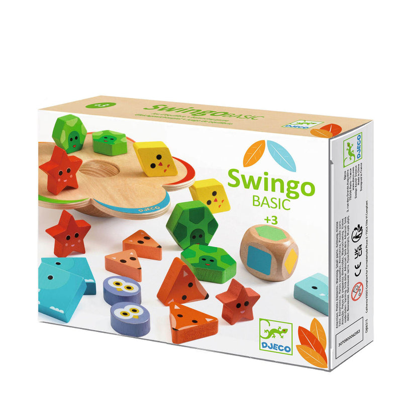 Wooden Balance Stacking Game Swingo Basic