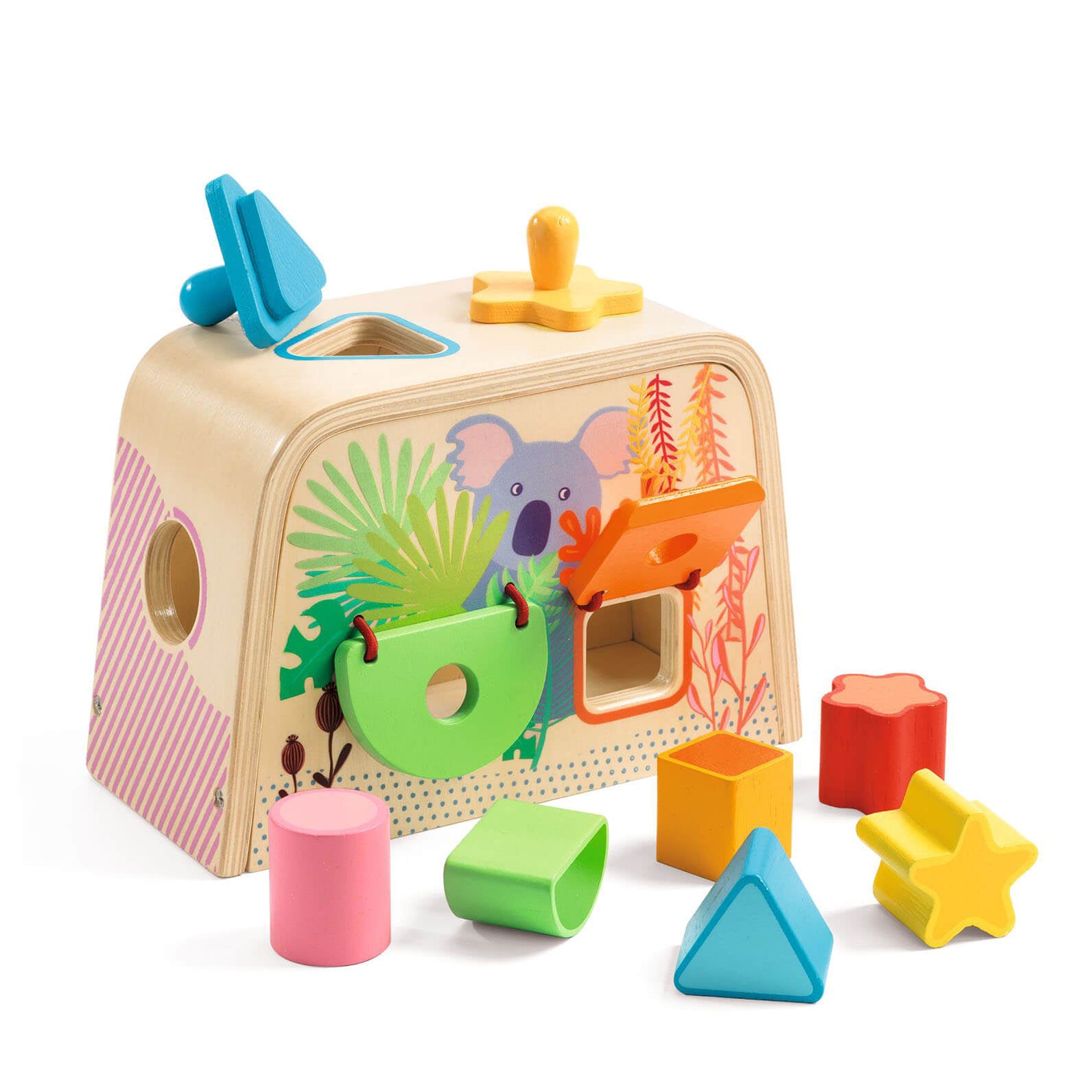Wooden Koala Shape Sorter