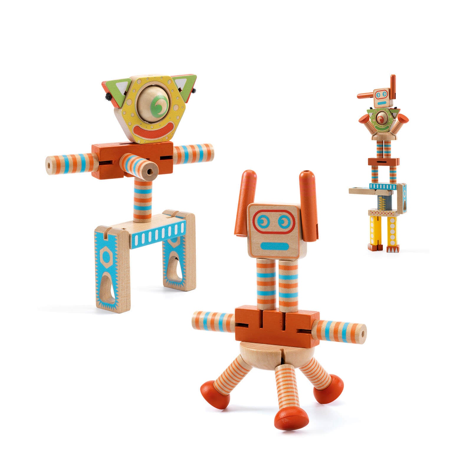 Ze Elasto Robot Blocks