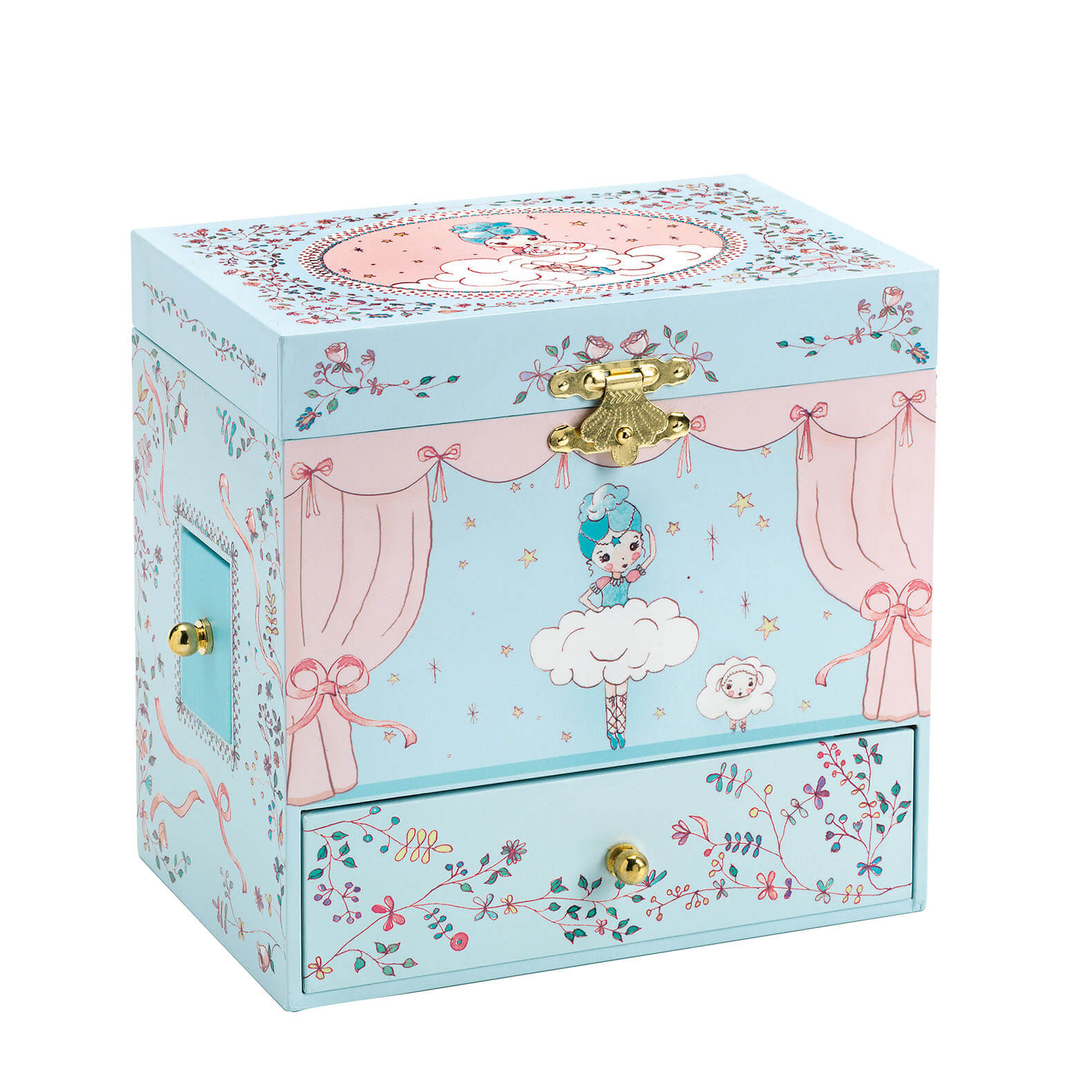 Music Jewellery Box - Ballerina On Stage