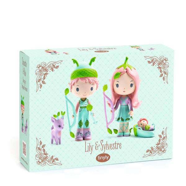 Tinyly Lily and Sylvestre Figures