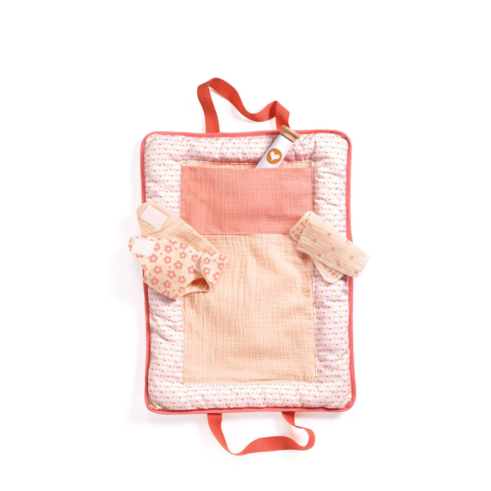 Doll Changing Bag Pink Peak