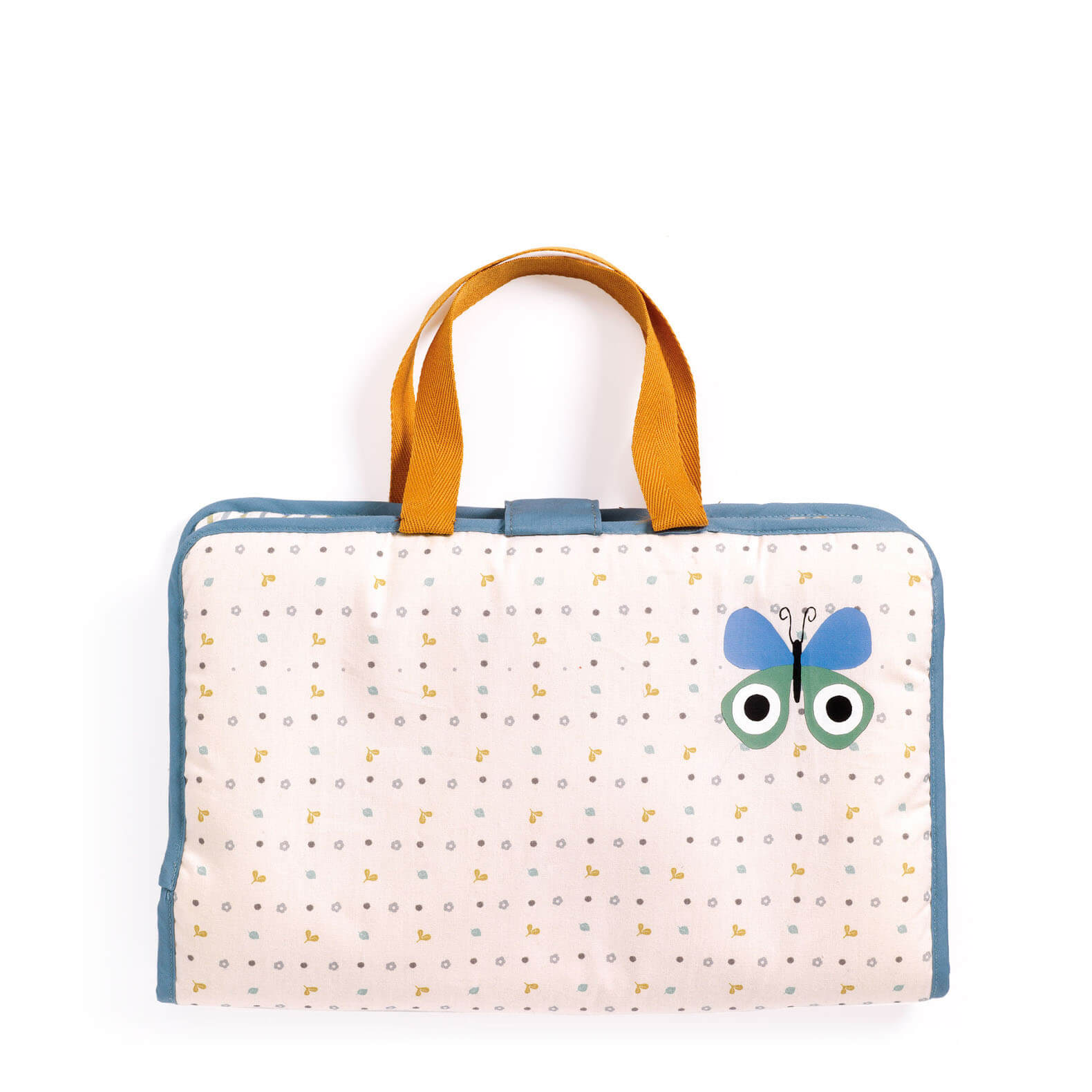 Doll Changing Bag Blue Fly