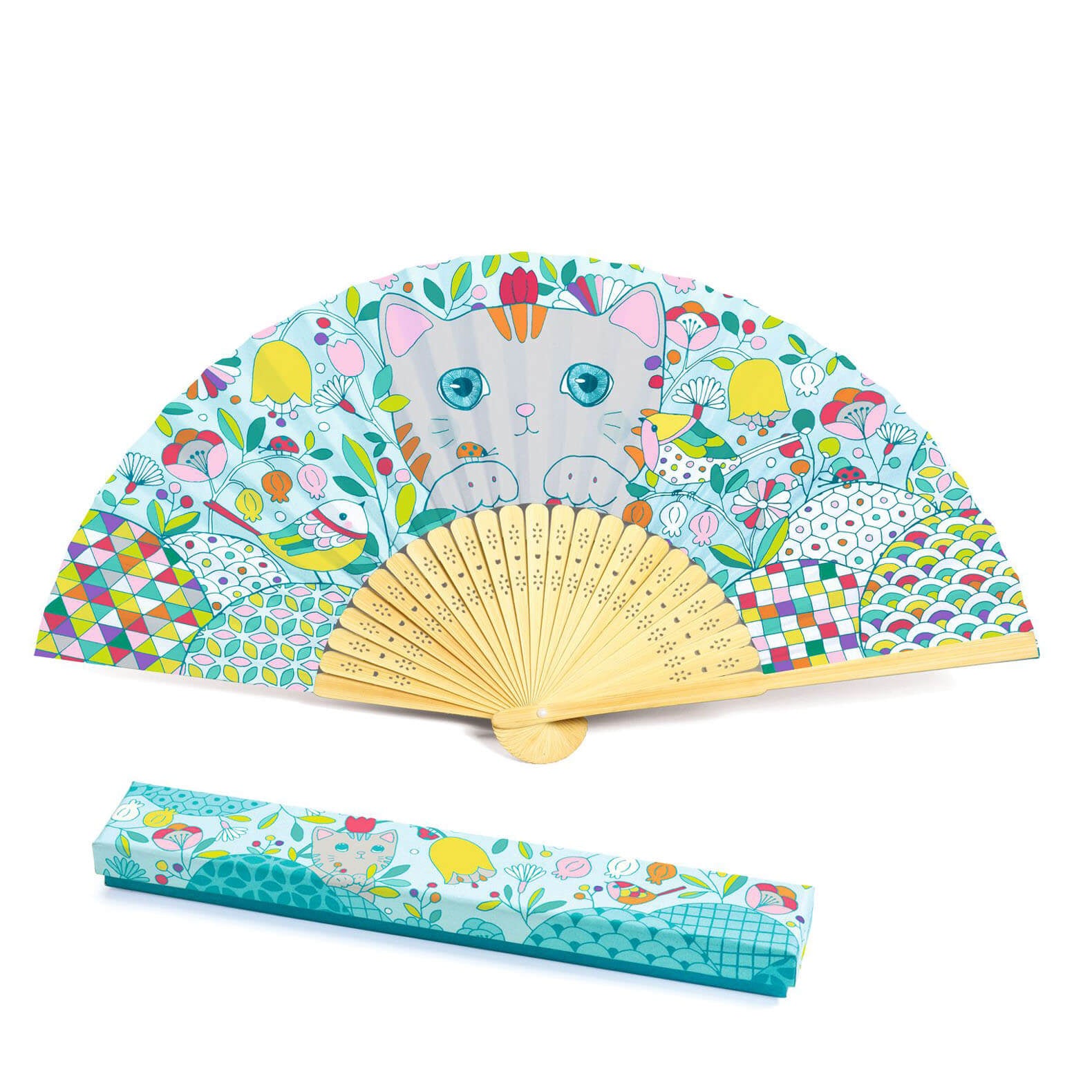 Colour In Craft Set - Koneko Fan