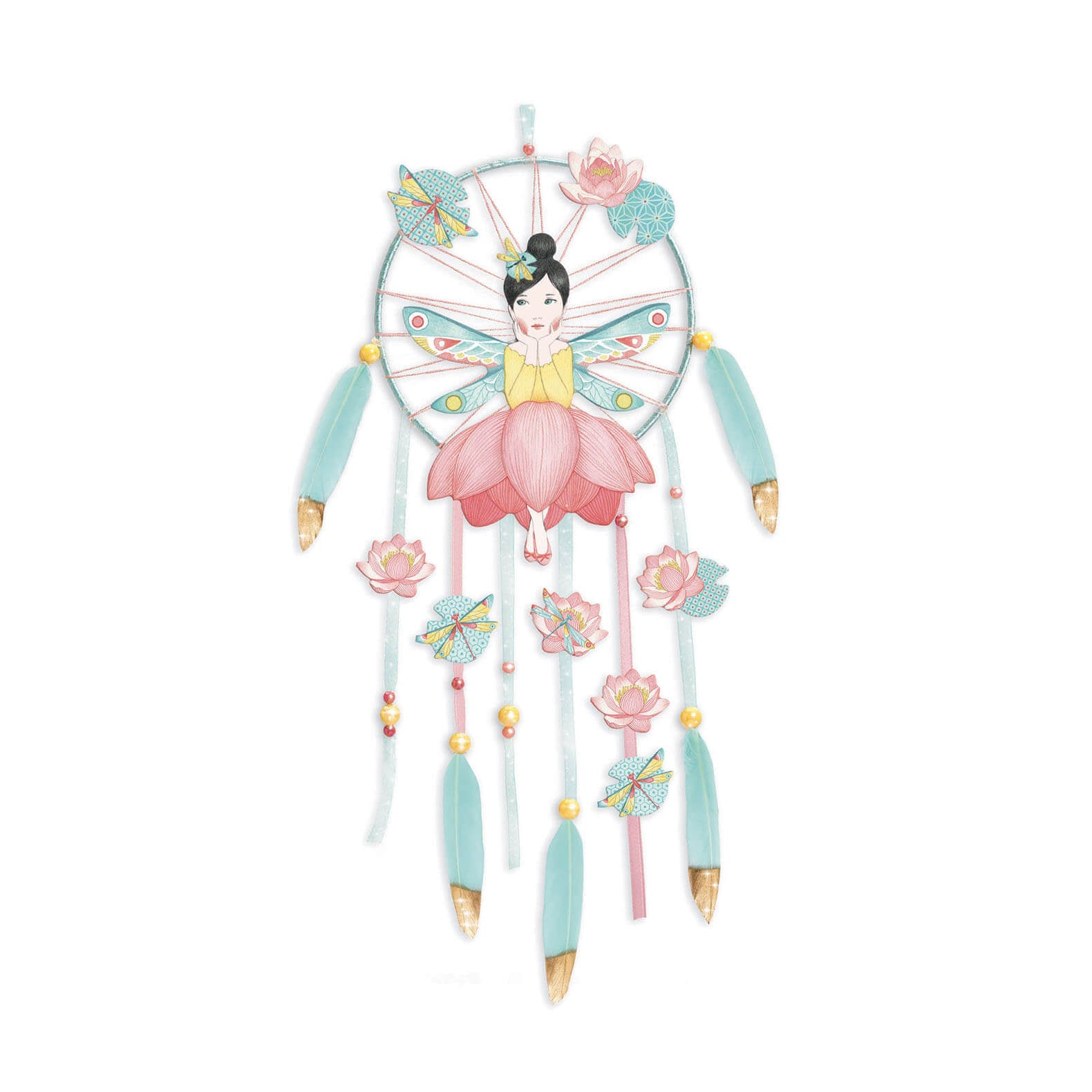 Do It Yourself Craft Set - Lotus Fairy Dream Catcher