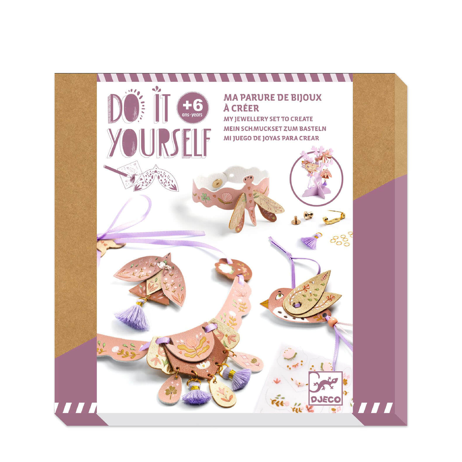 Do It Yourself Craft Set - Rose Finch Jewellery Set