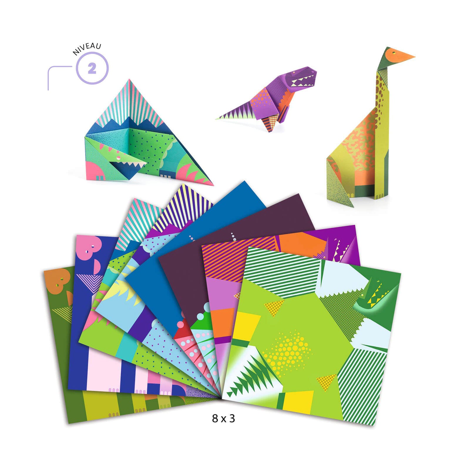 Origami Craft Set - Dinosaurs