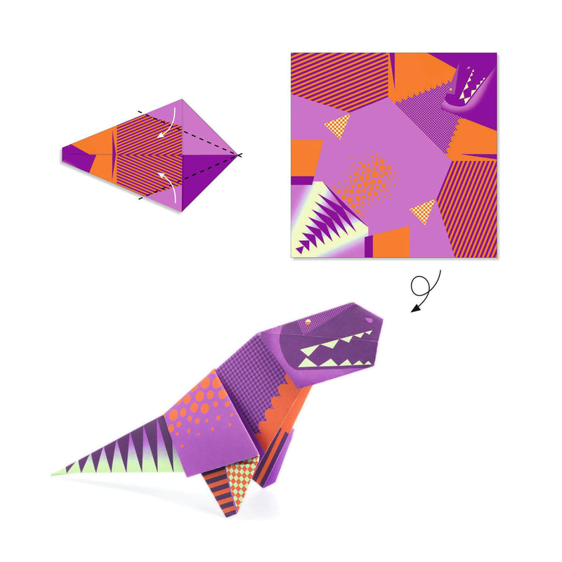 Origami Craft Set - Dinosaurs