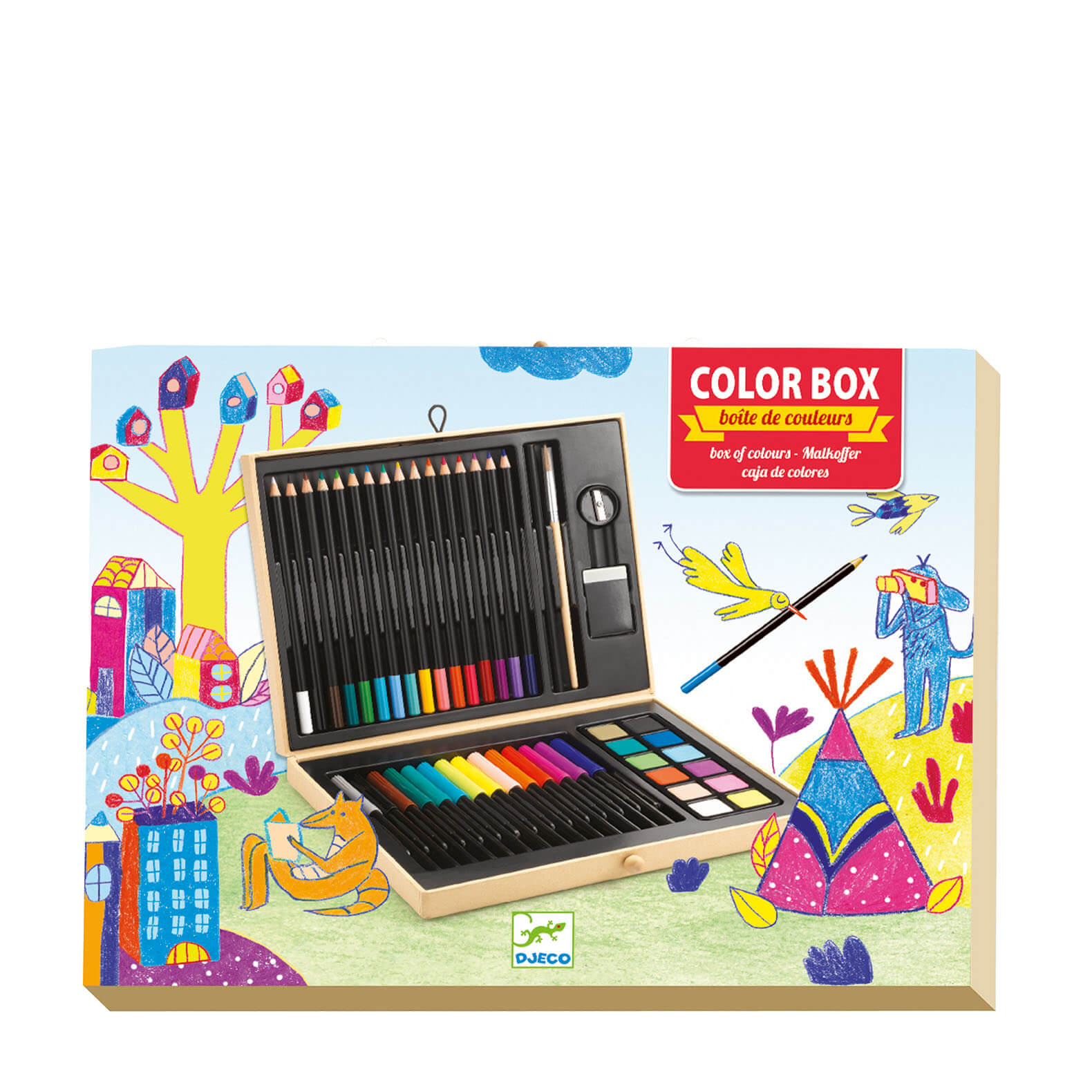 Colouring Box - 46 Pieces