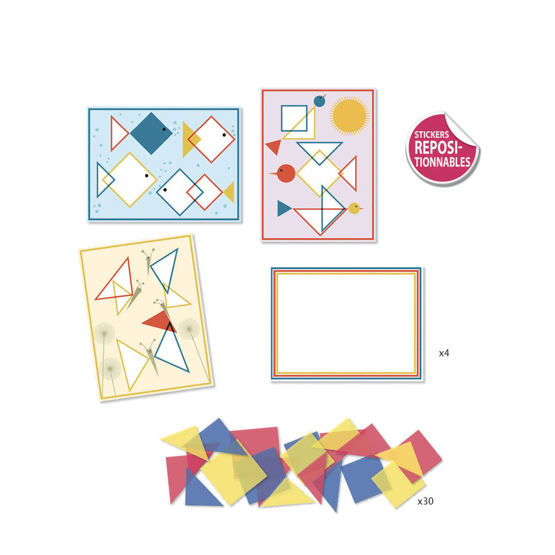 Stickers Craft Set - Magic Squares