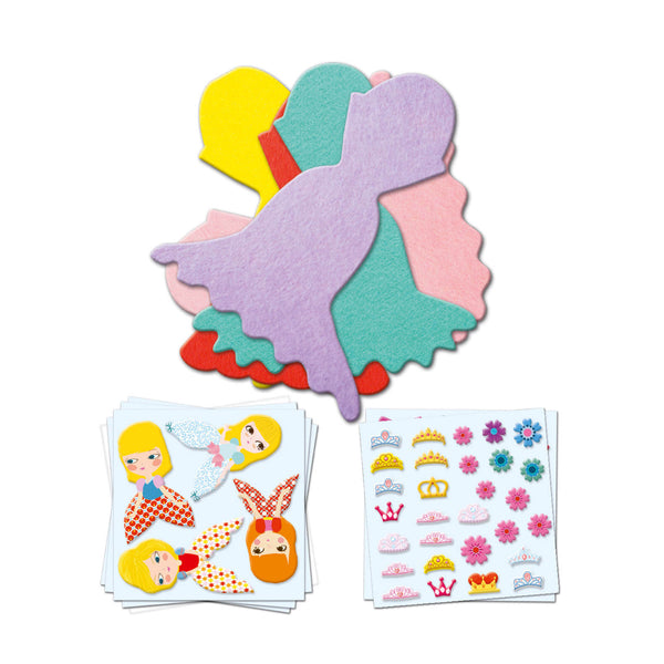 Stickers Collage Craft Set - I Love Princesses